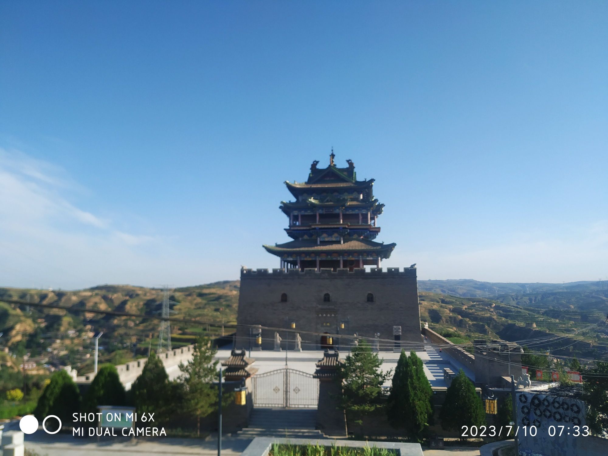 偏关县护城楼旅行图片 2
