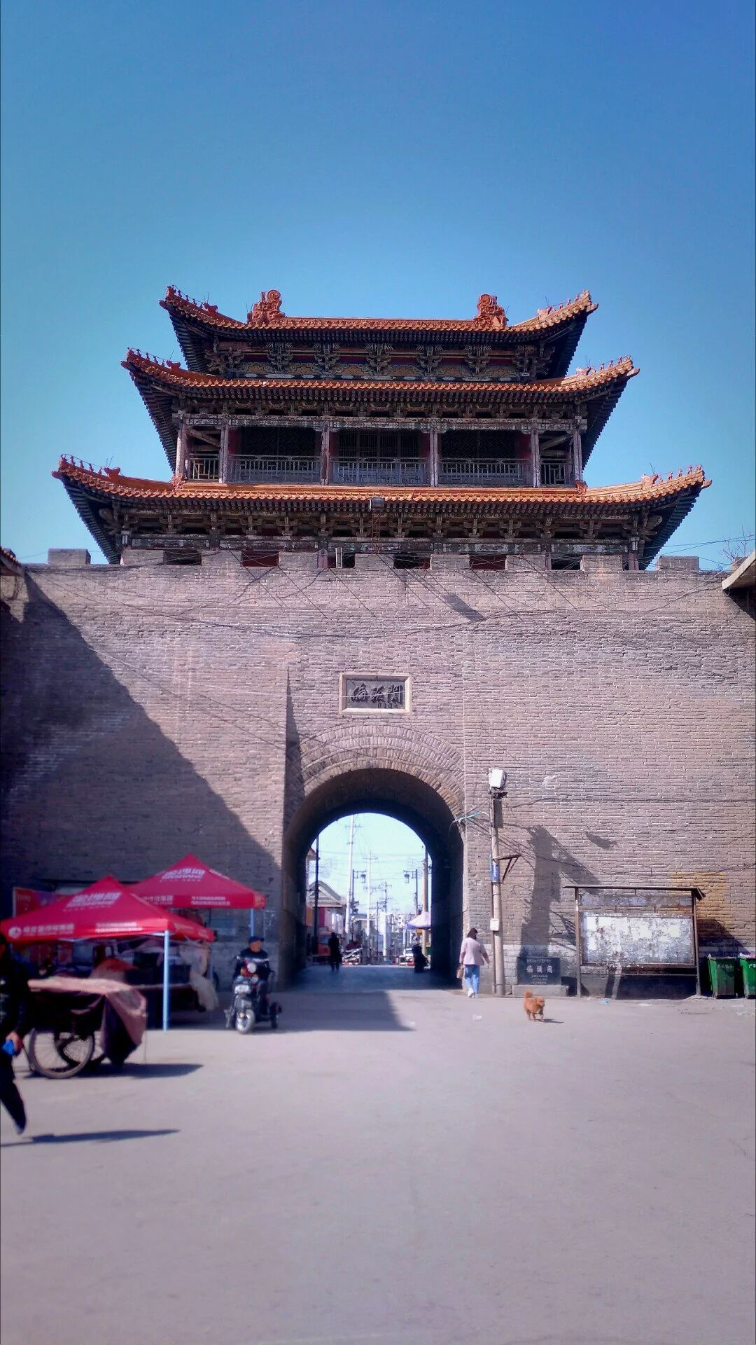 偏关县护城楼旅行图片 2