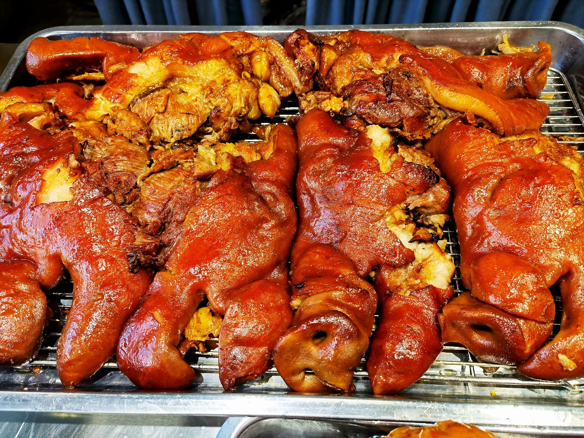 马蹄烧饼夹肉