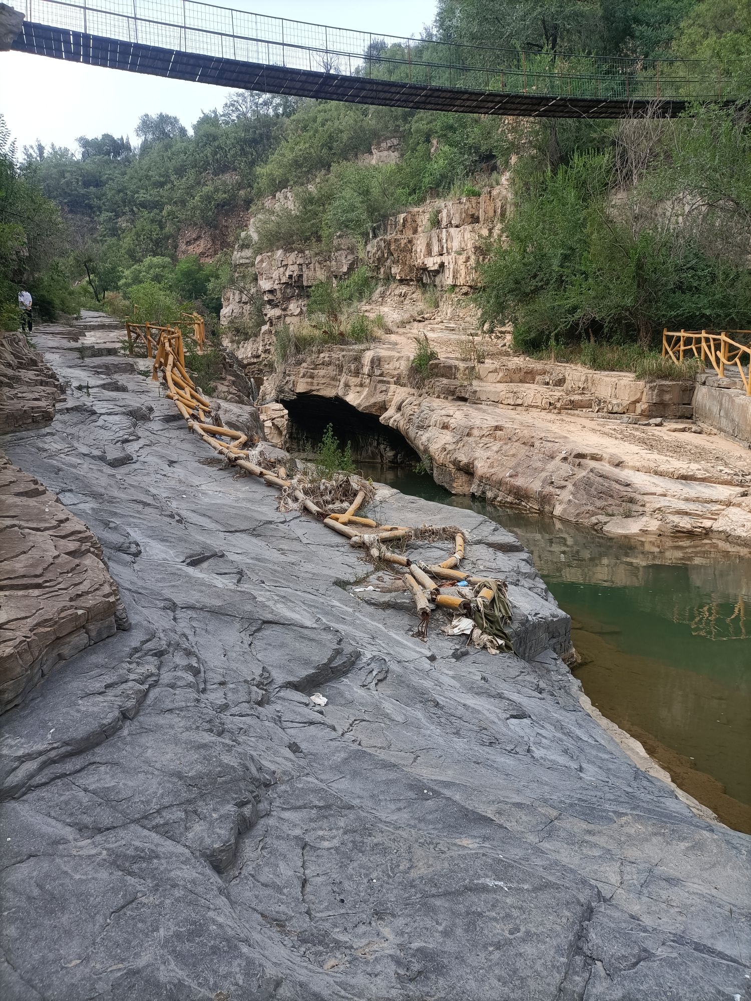 温河瀑布旅行图片
