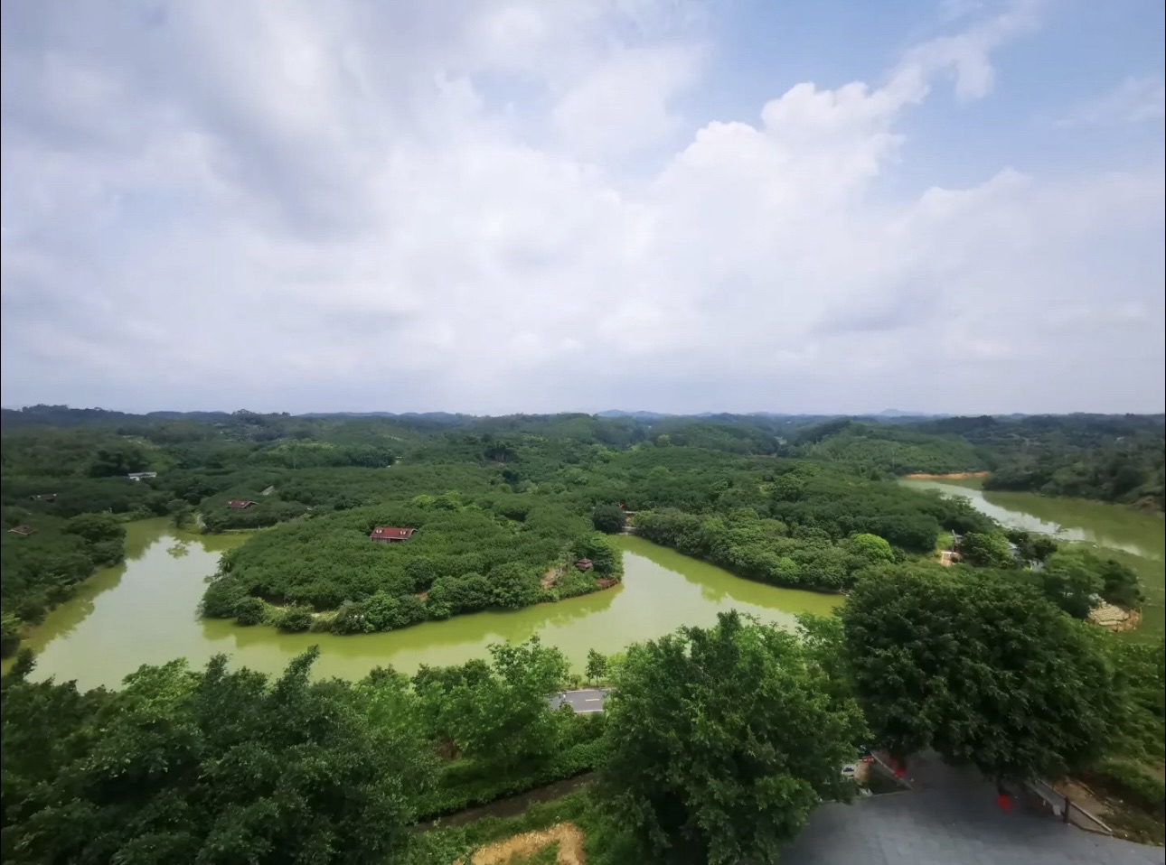 越州天湖-观景台旅行图片 2