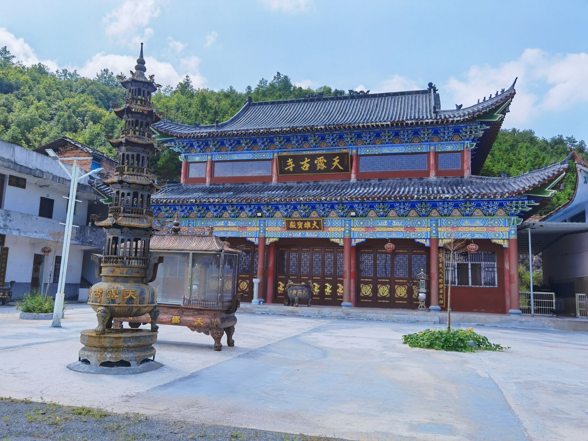 宁都天露古寺实景照片