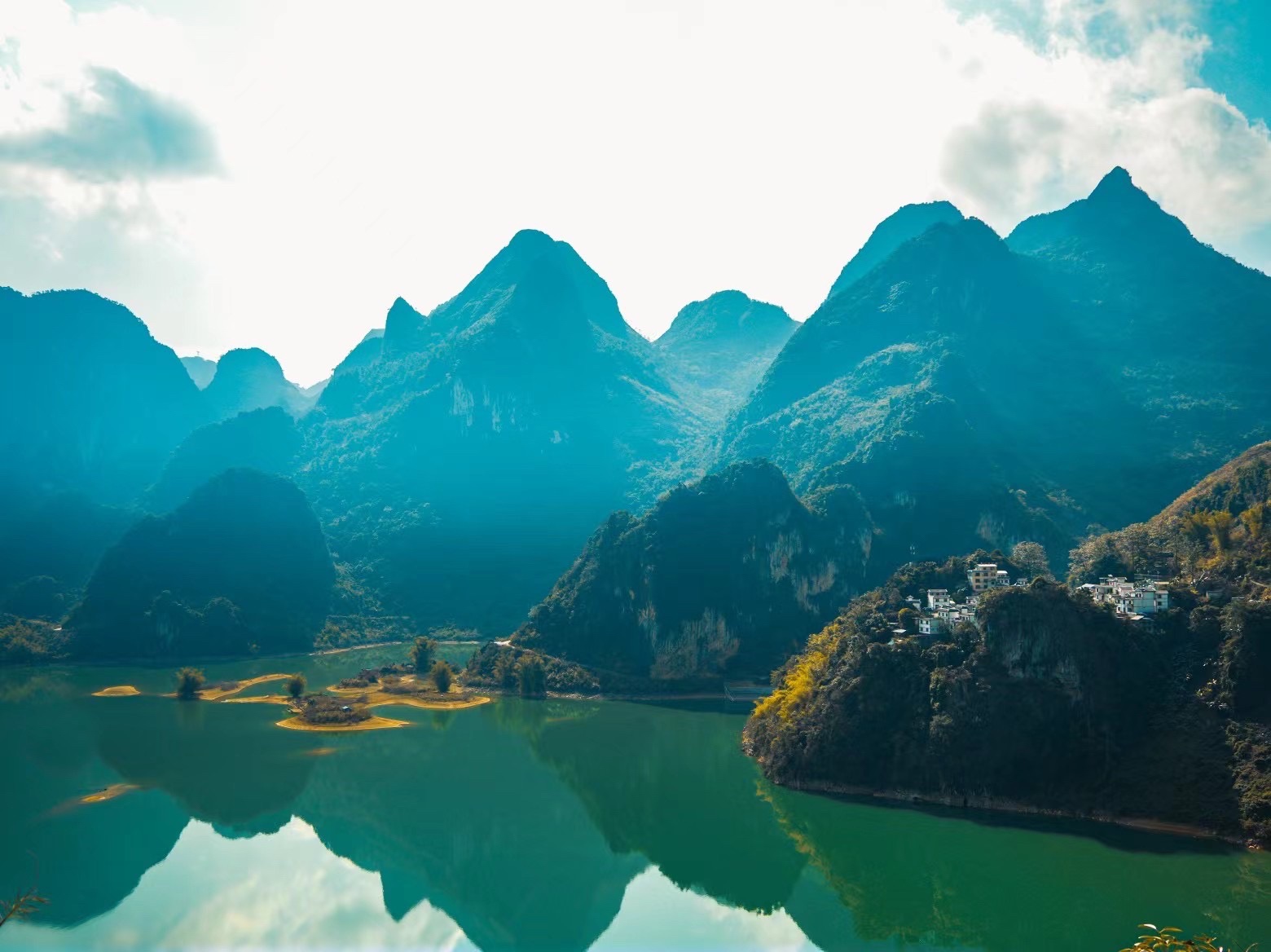 浩坤湖景区旅行图片 1