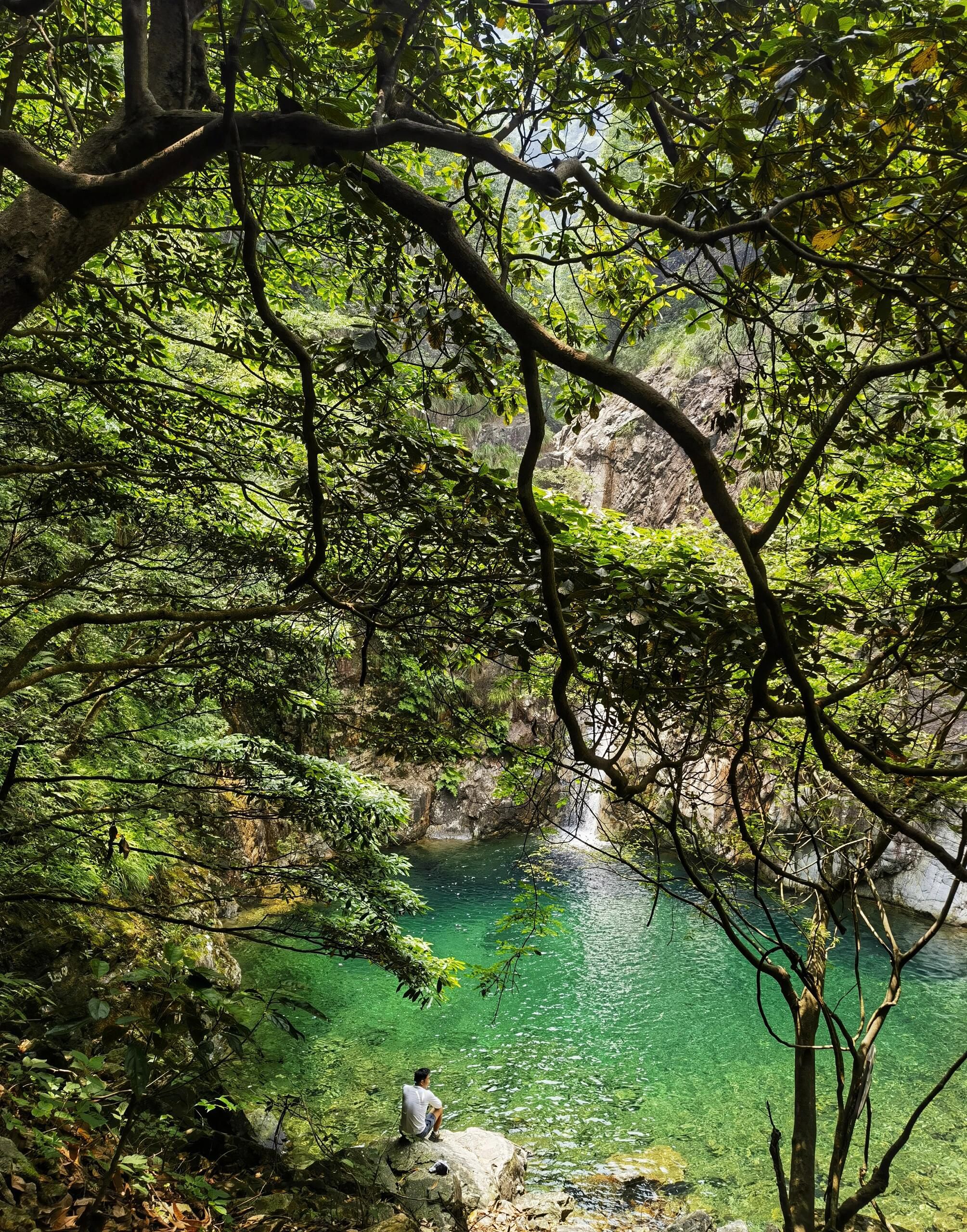 信阳黑龙潭瀑布旅行图片 2