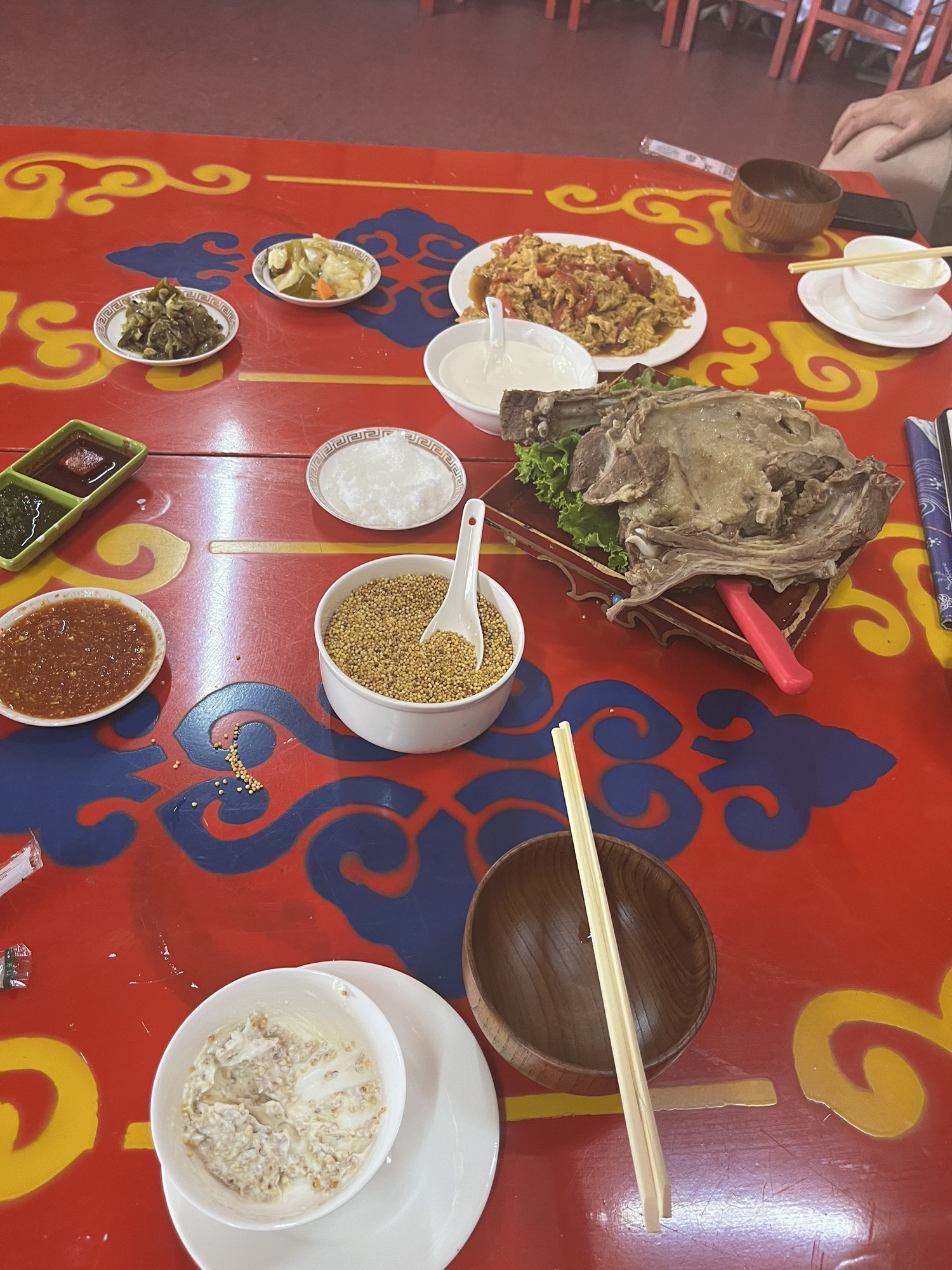 乌兰河蒙古大营旅行图片 2