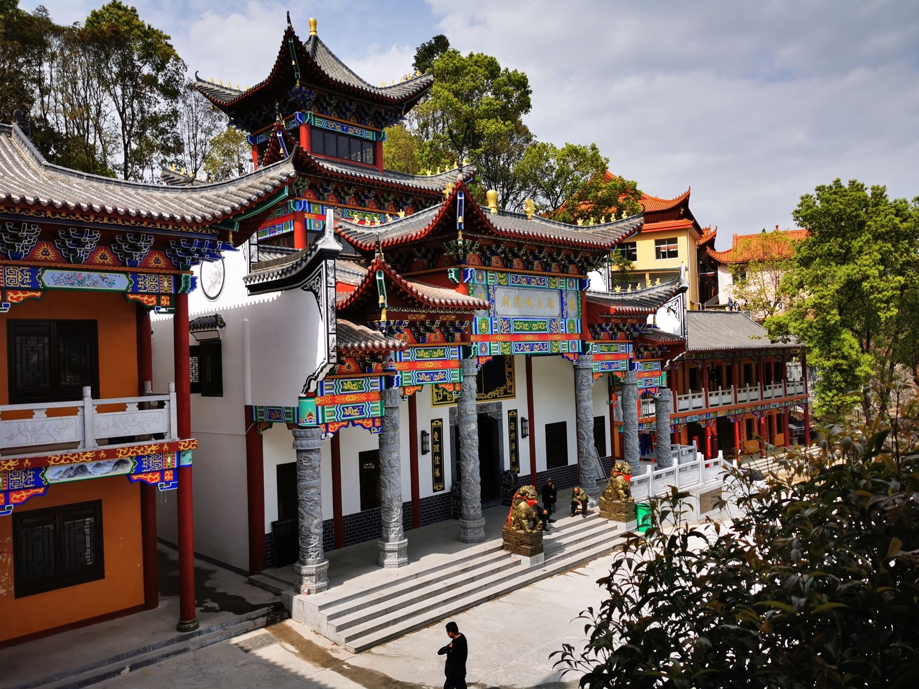 大仙山庙实景照片