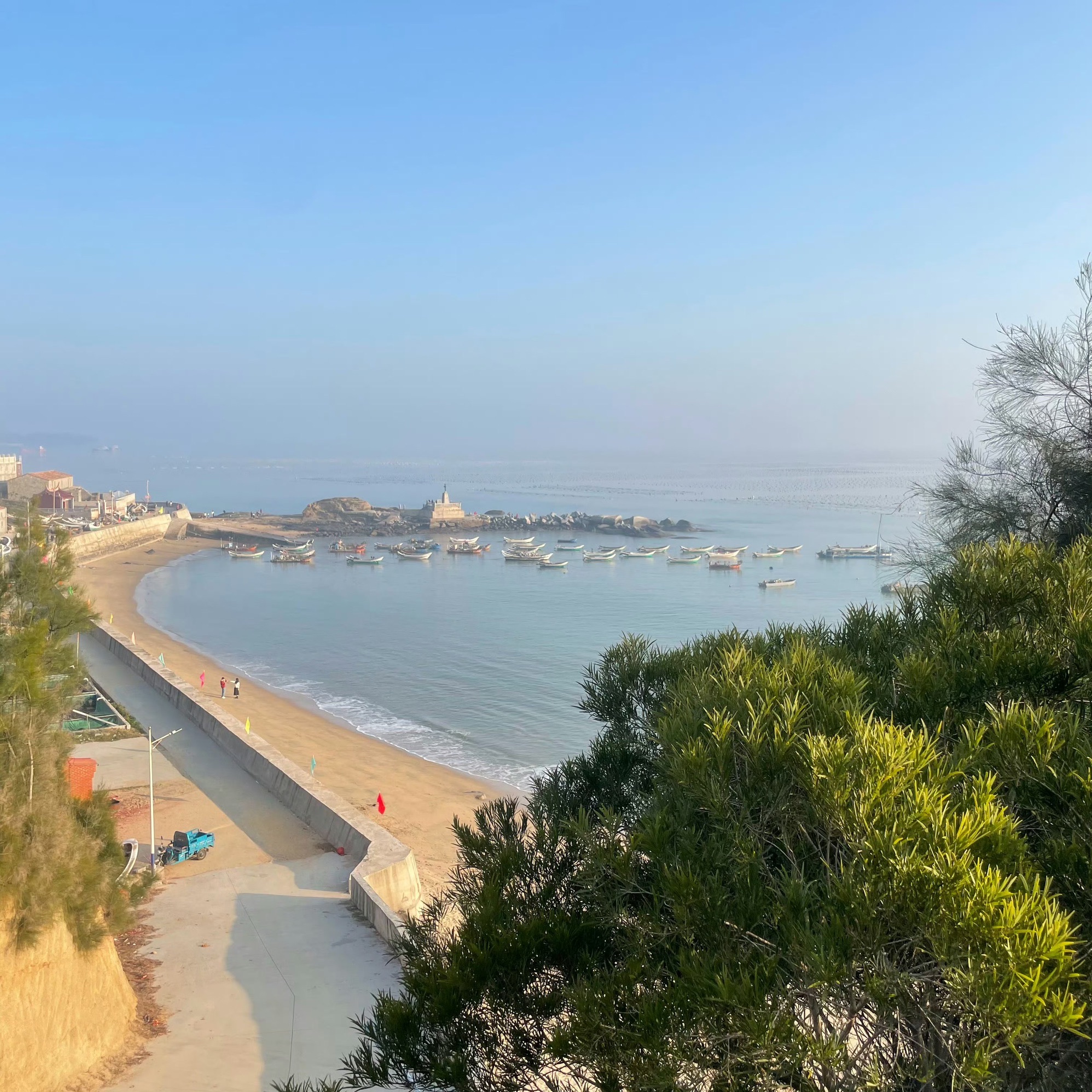 平海镇嵌头村黄金沙滩旅行图片 1
