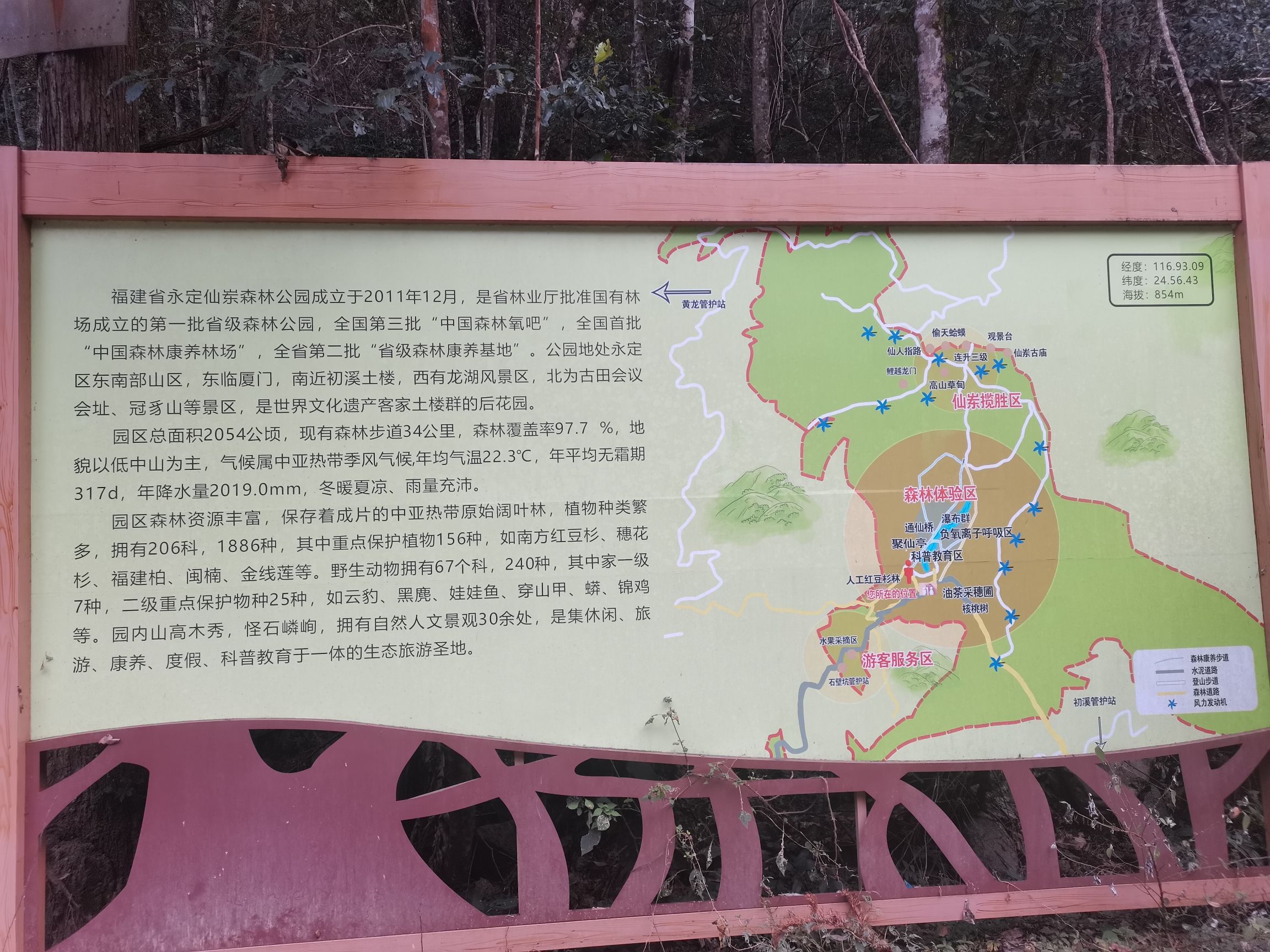 福建省永定仙岽省级森林公园旅行图片 2
