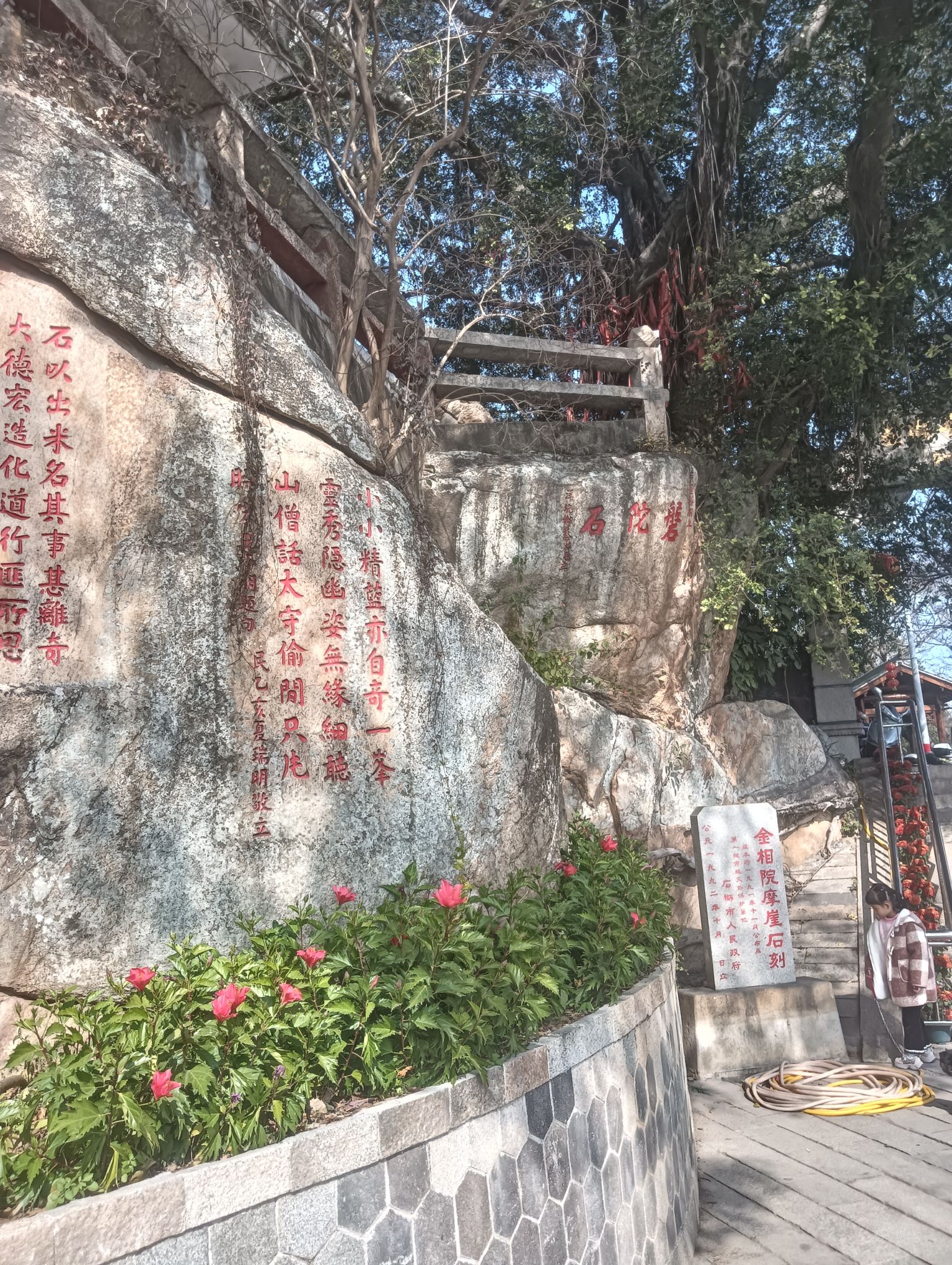 灵秀山摩崖石刻旅行图片 1