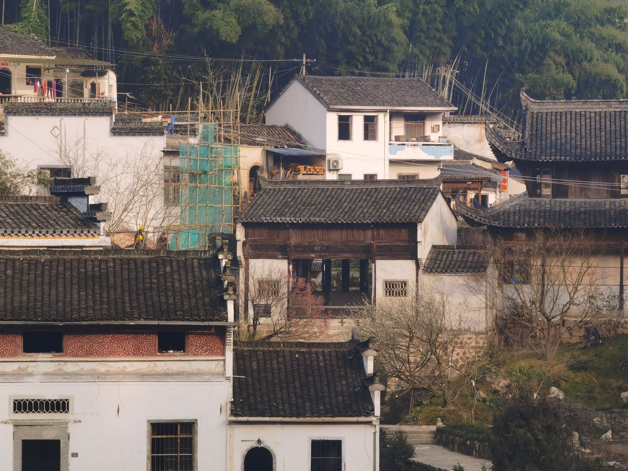 灵山景区古建筑群旅行图片 1
