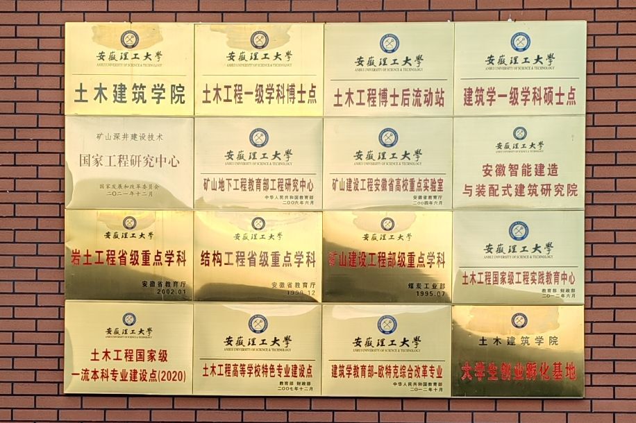 安徽理工大学山南校区土木建筑学院
