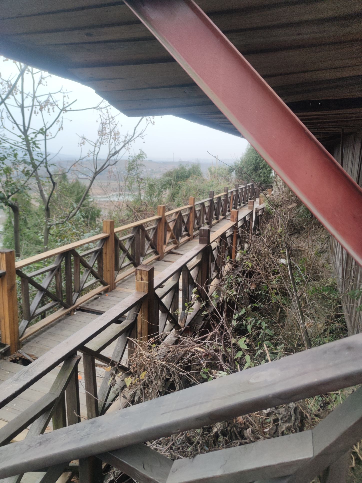 鹰嘴岩木栈道旅行图片 3