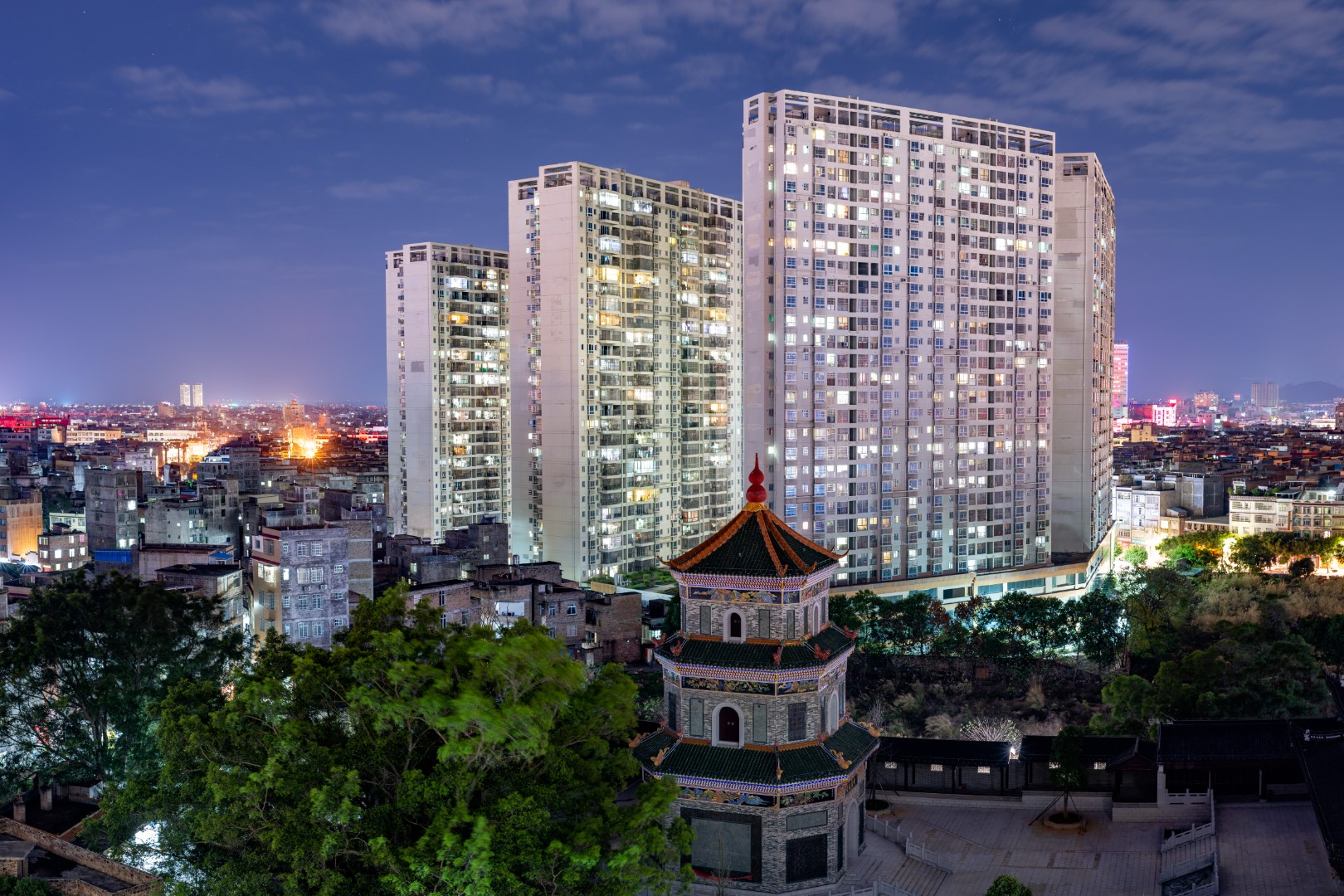 玉林万花楼公园