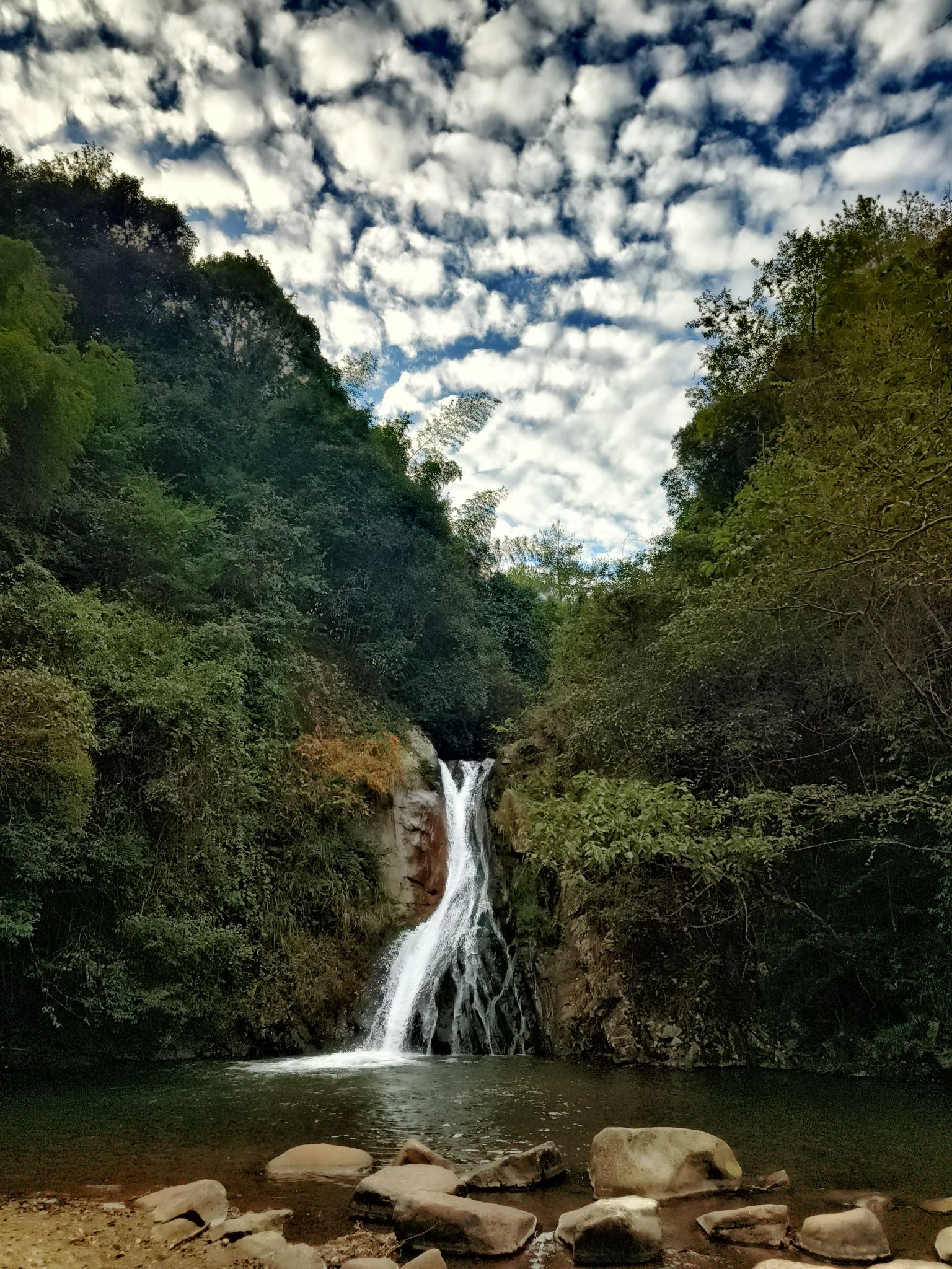 东江源瀑布旅行图片 2