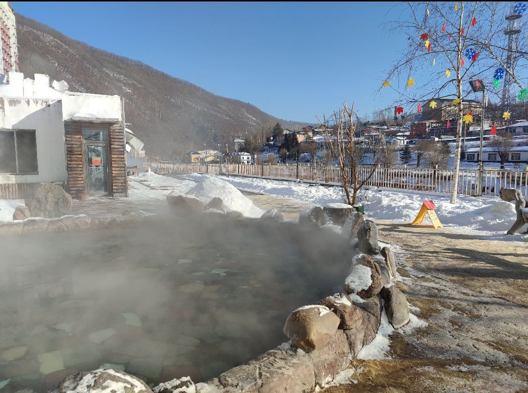 长白山仙人桥温泉