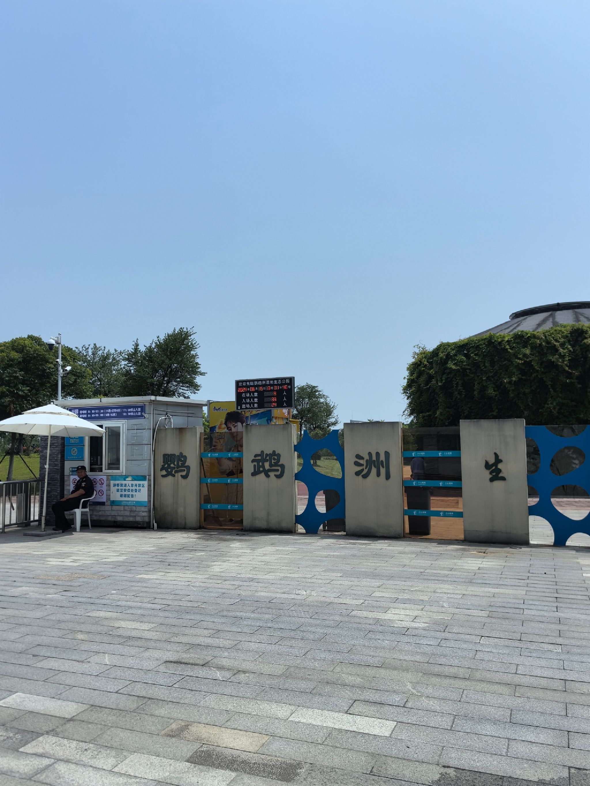 鹦鹉洲生态湿地旅行图片 1