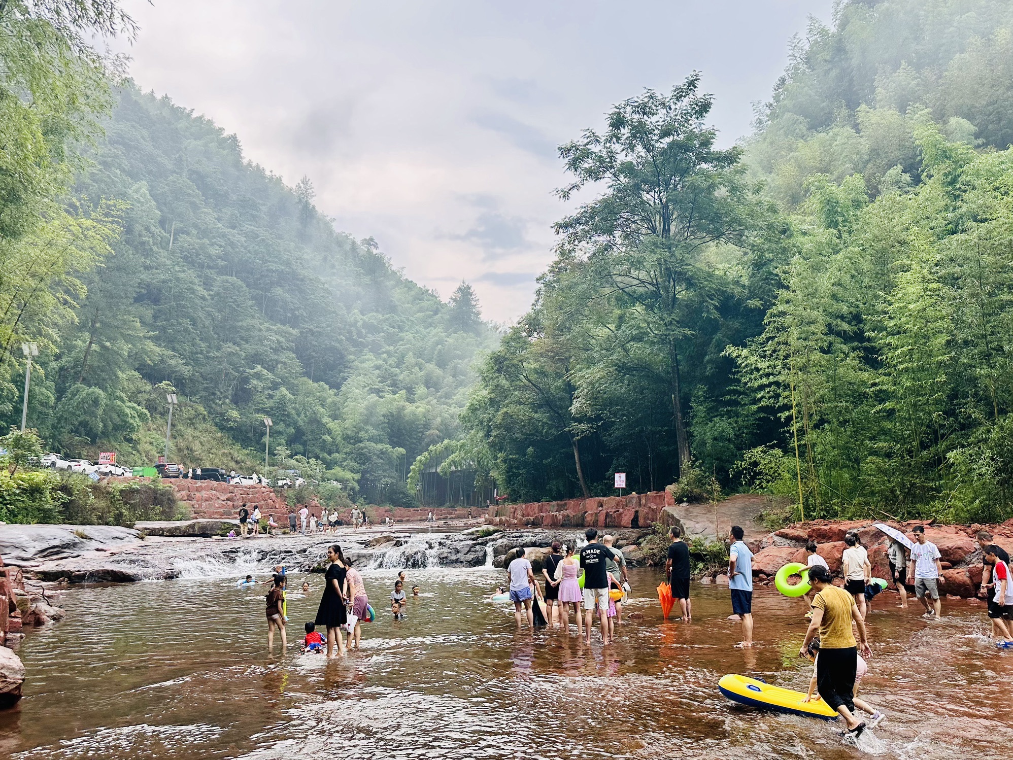 盘龙玛瑙滩自然景观风景区旅行图片 1
