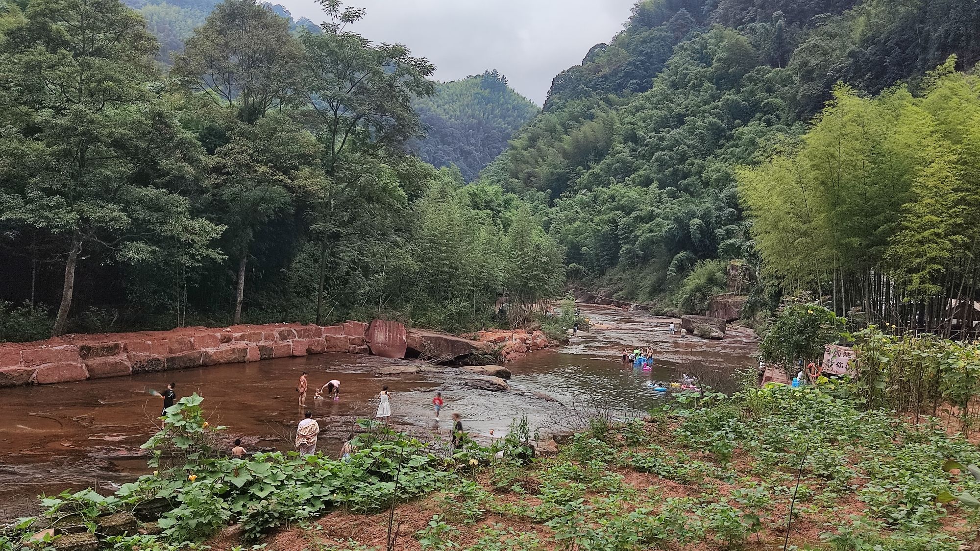 盘龙玛瑙滩自然景观风景区旅行图片 3
