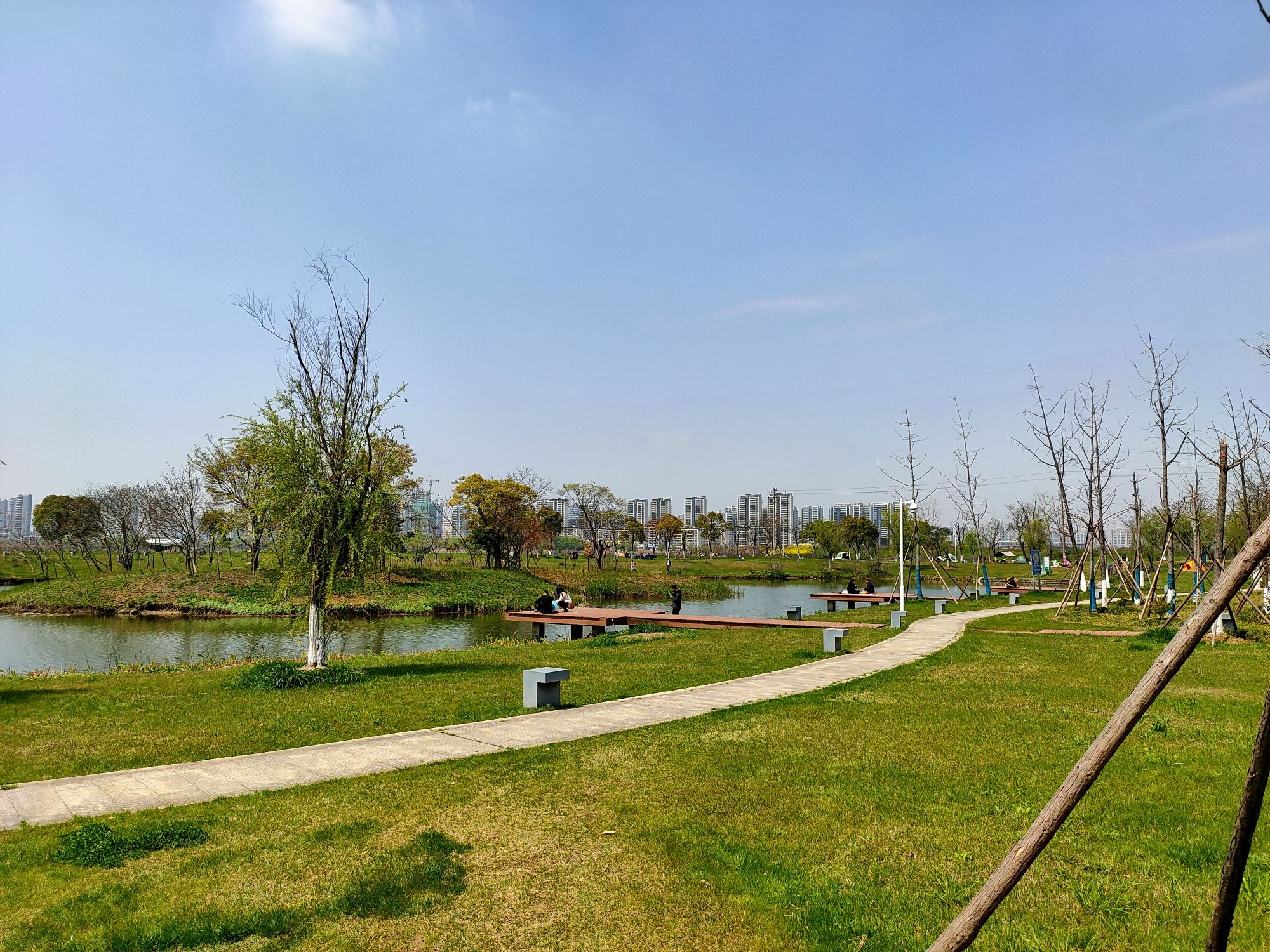 杭州湾新区观塘湖公园旅行图片 1