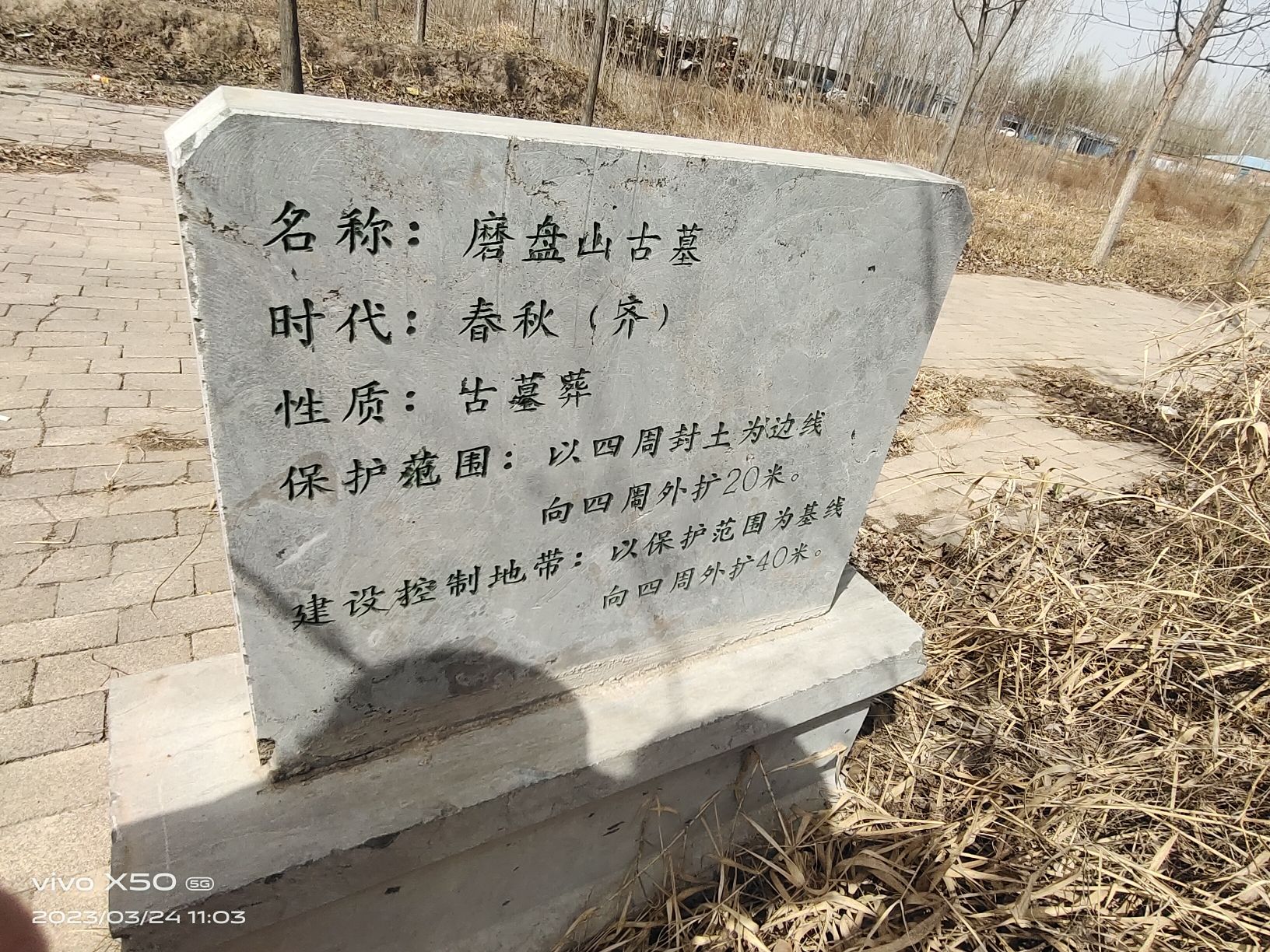 齐大夫鲍叔牙墓旅行图片 3