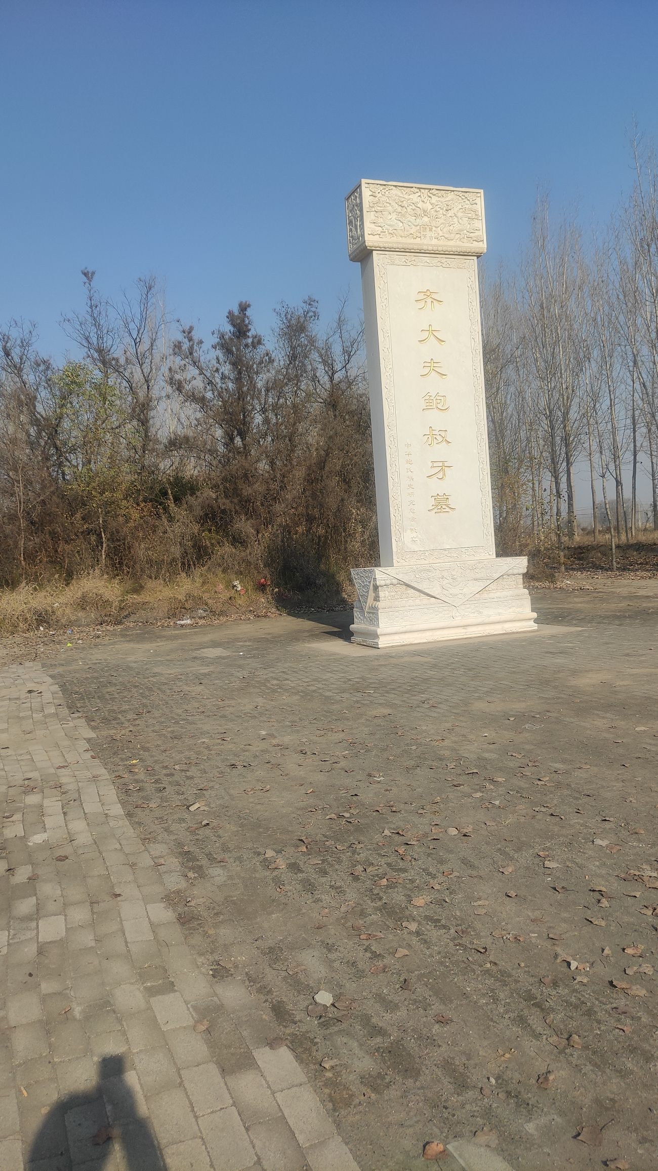 齐大夫鲍叔牙墓旅行图片 1