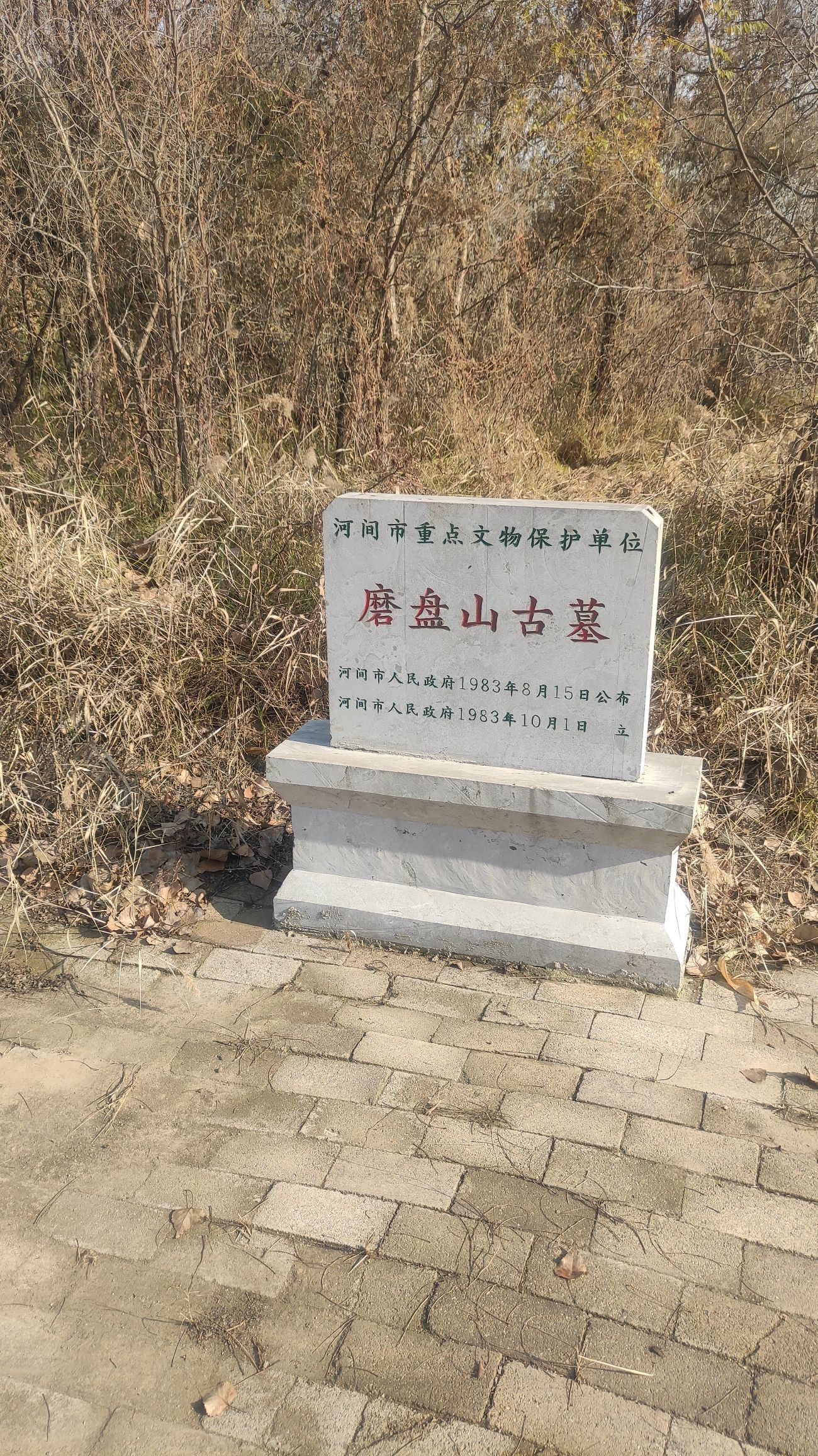 齐大夫鲍叔牙墓旅行图片 2