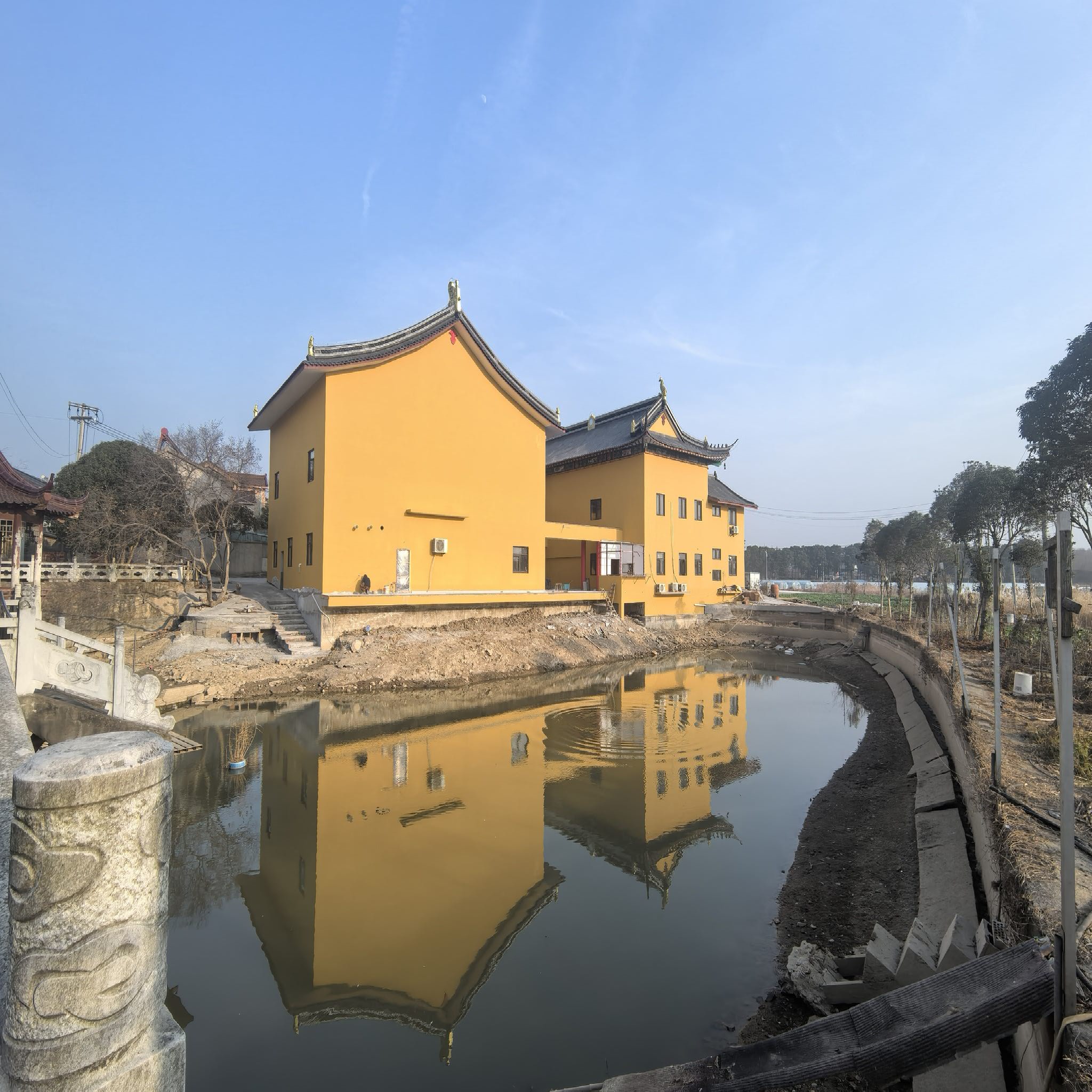 高资圆通寺实景照片