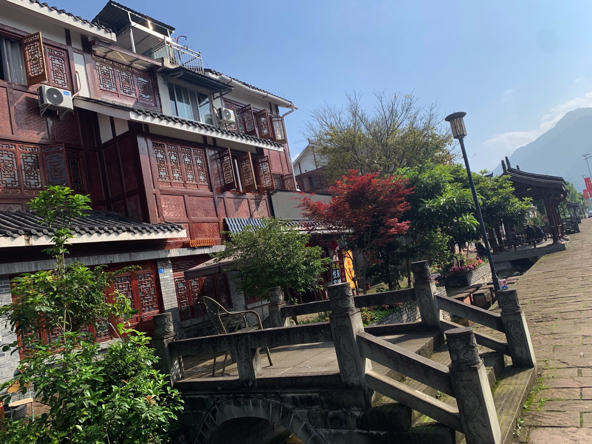 雅安市芦山县龙门古镇旅游景区旅行图片 2