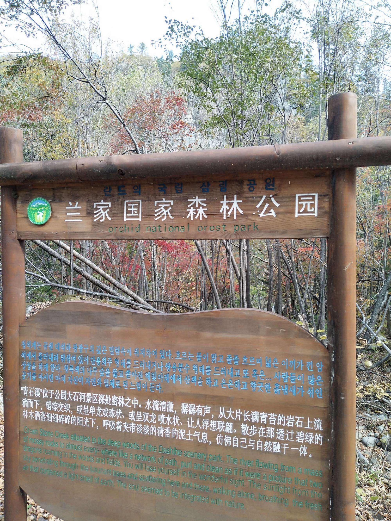 汪清兰家大峡谷国家森林公园旅行图片 1