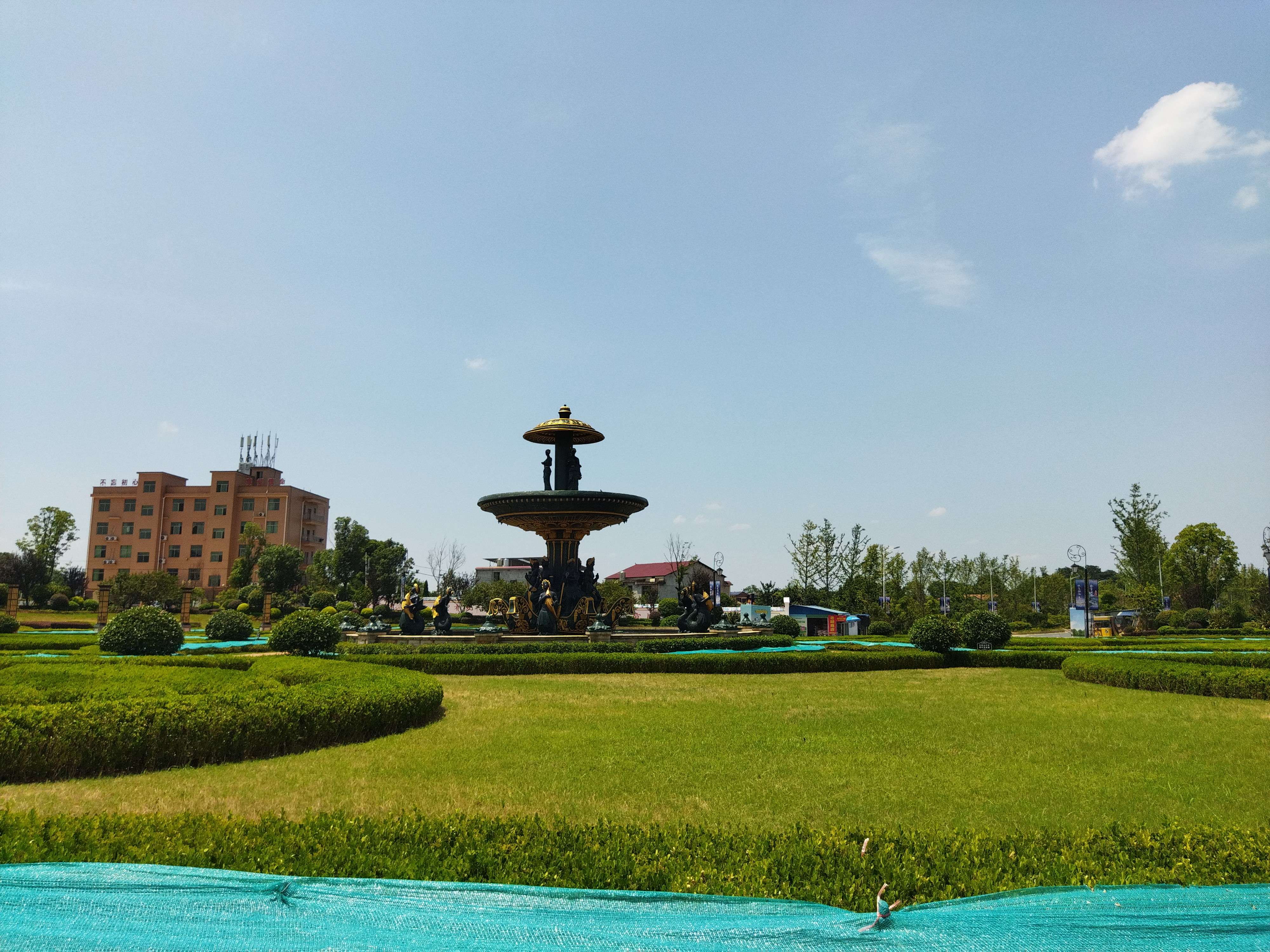 雁湖生态文旅小镇水影花海