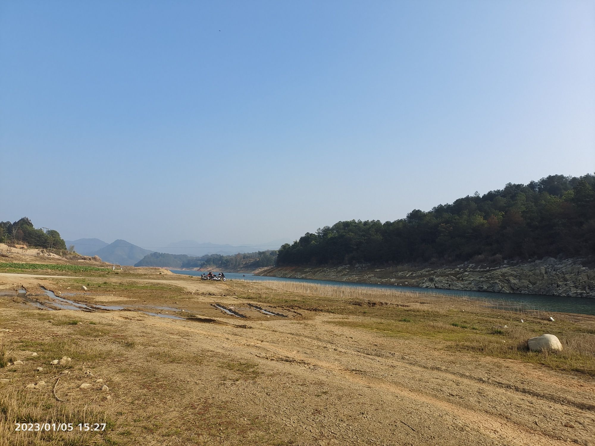 杭溪河入湖口湿地公园旅行图片 1