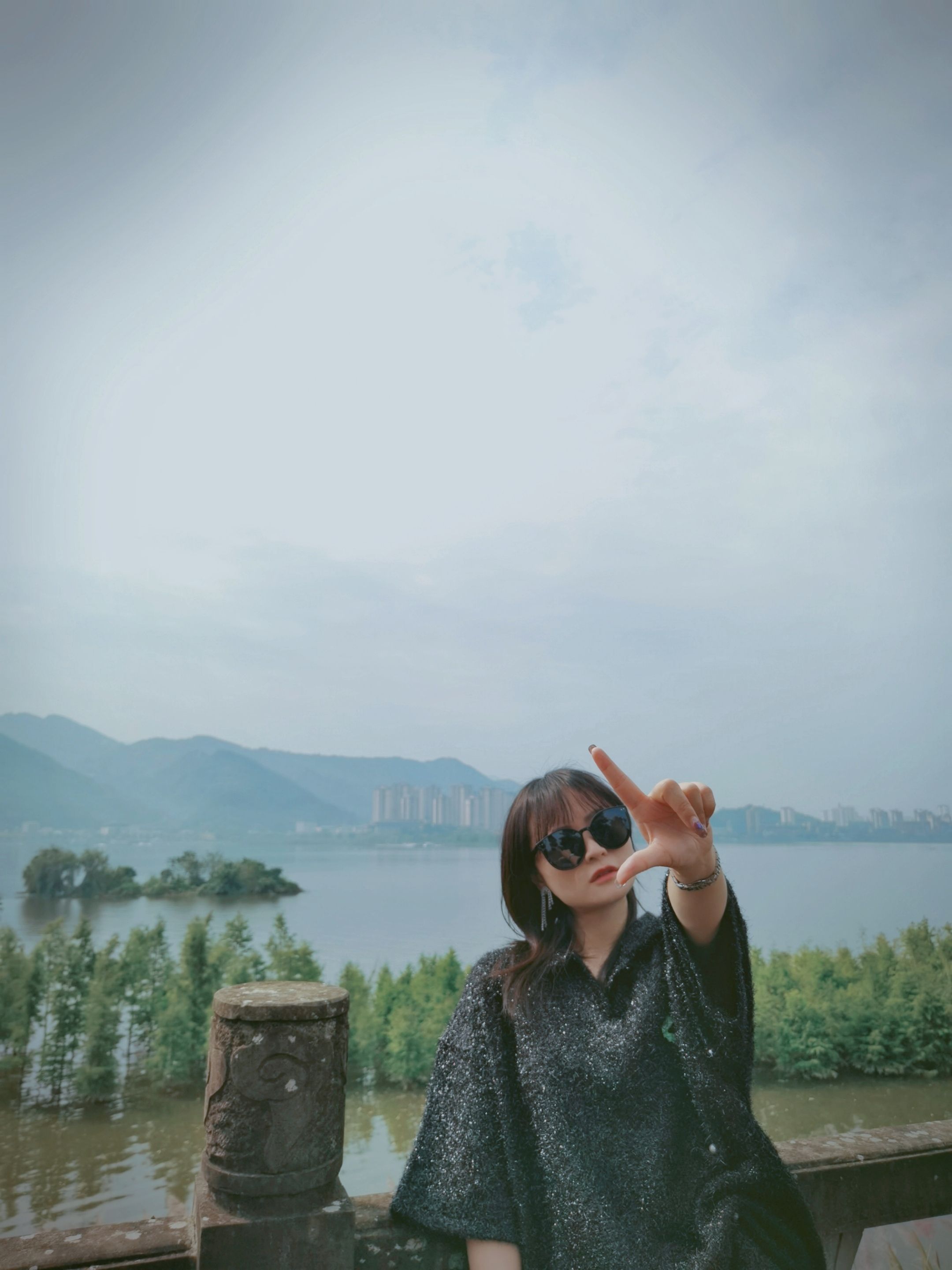 汉丰湖观鸟台旅行图片 1