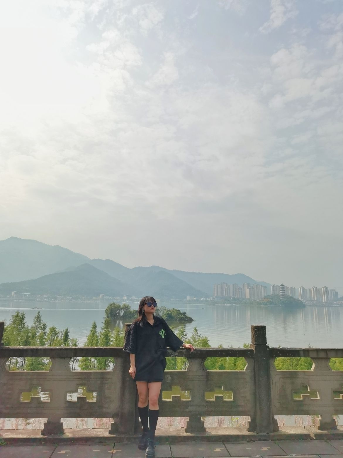 汉丰湖观鸟台旅行图片 2