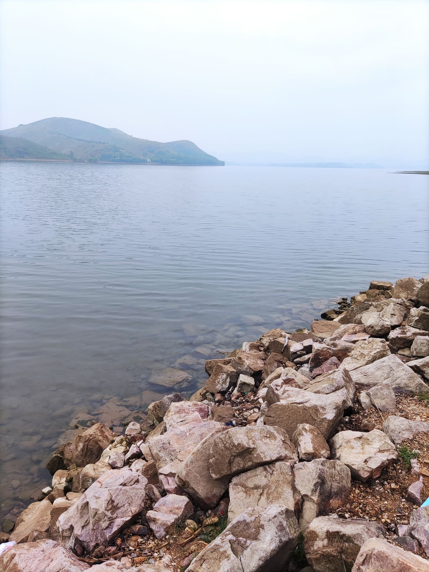 孤石滩水库大坝旅行图片 2