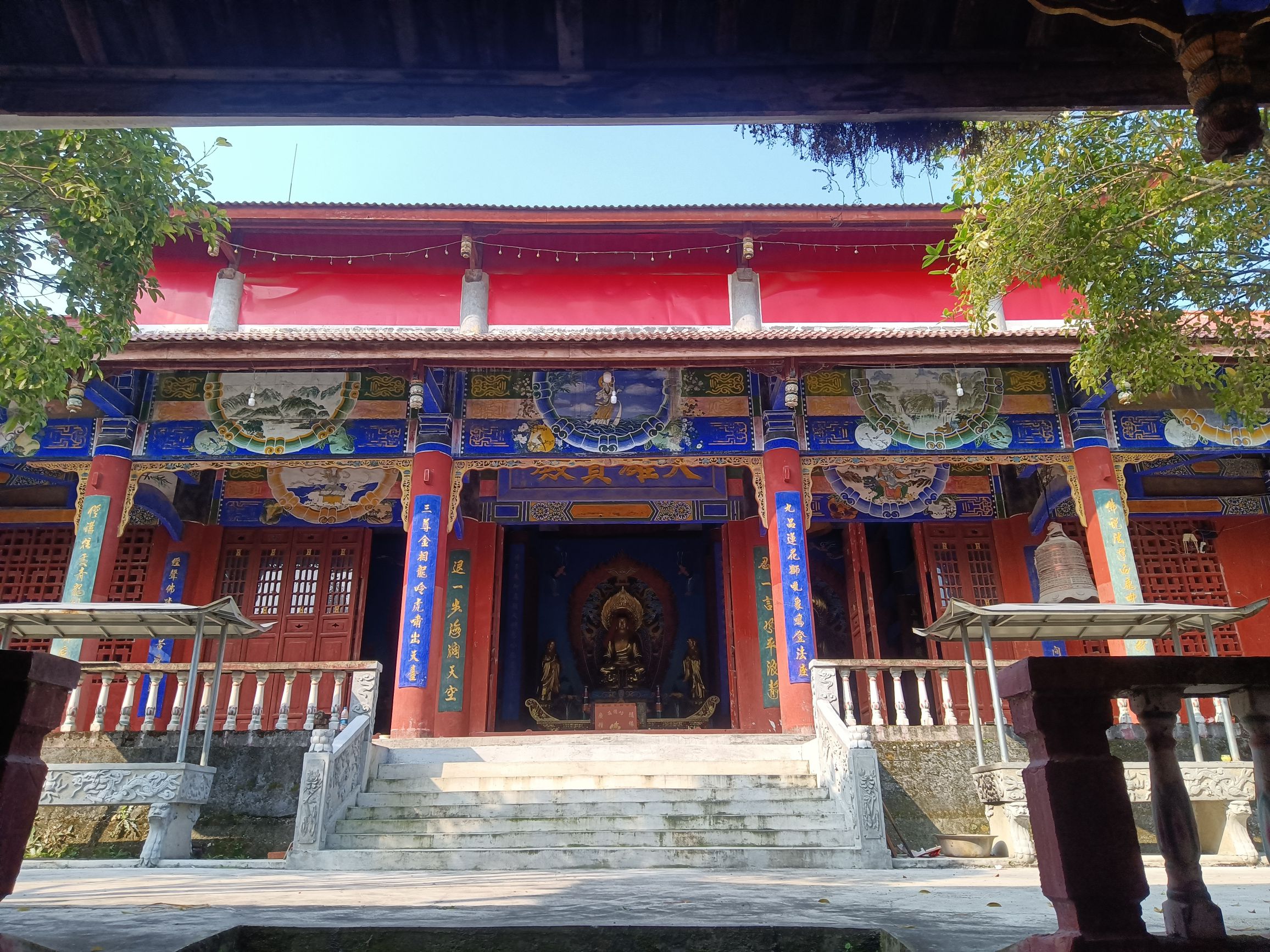 太平镇龙门村龙门寺实景照片