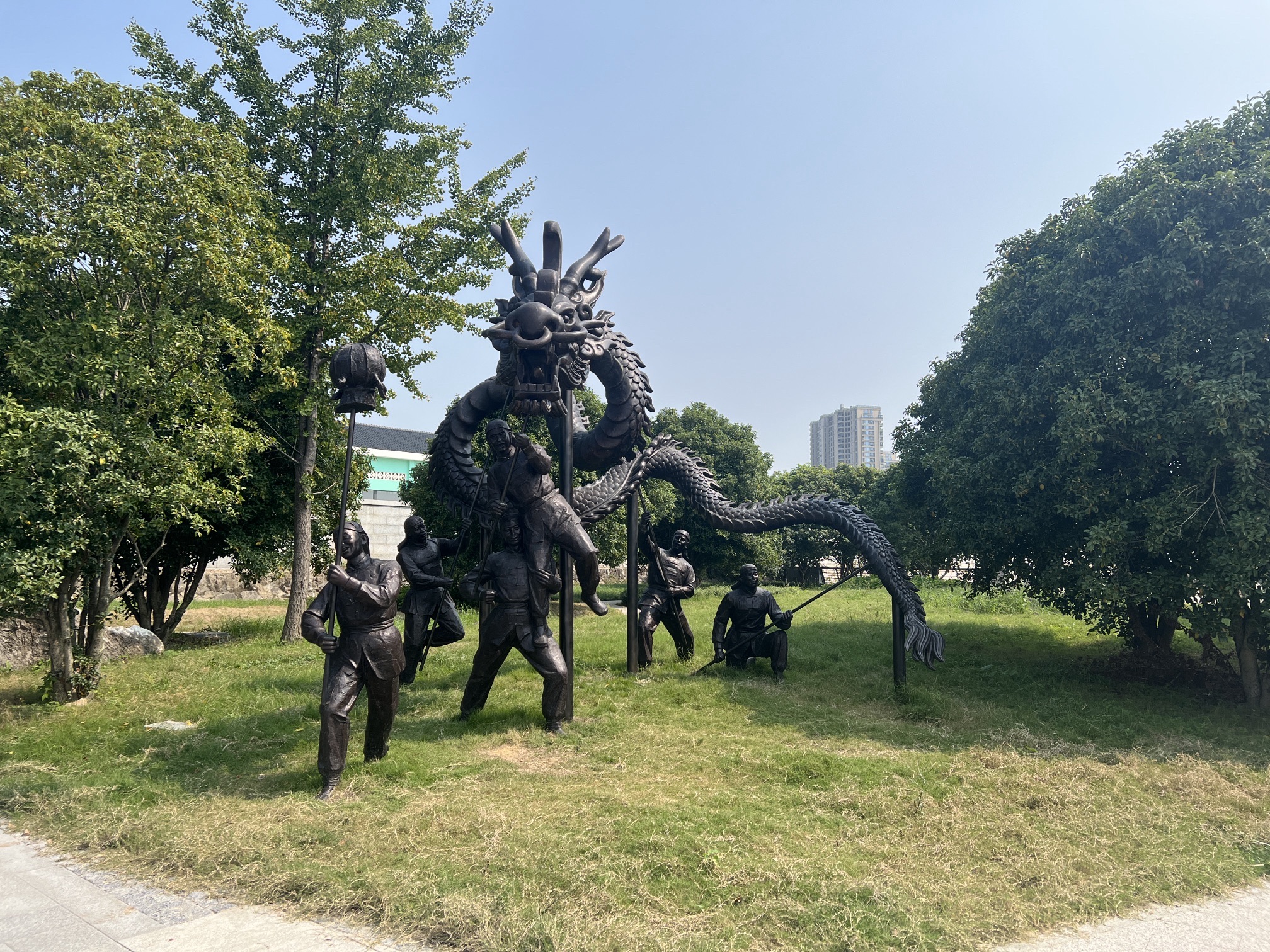 闻堰江滨公园旅行图片 2