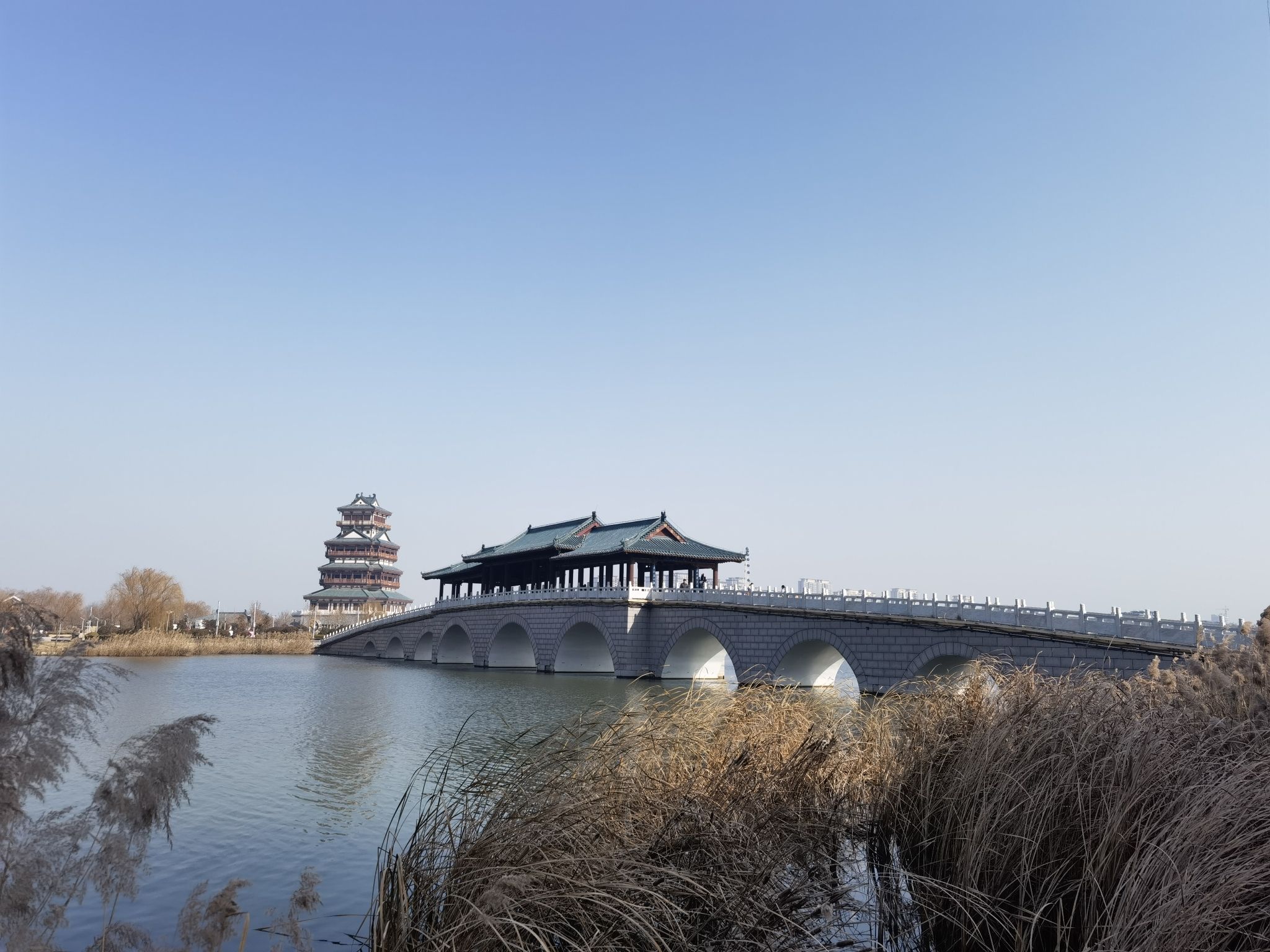 文亭湖风景区旅行图片 1