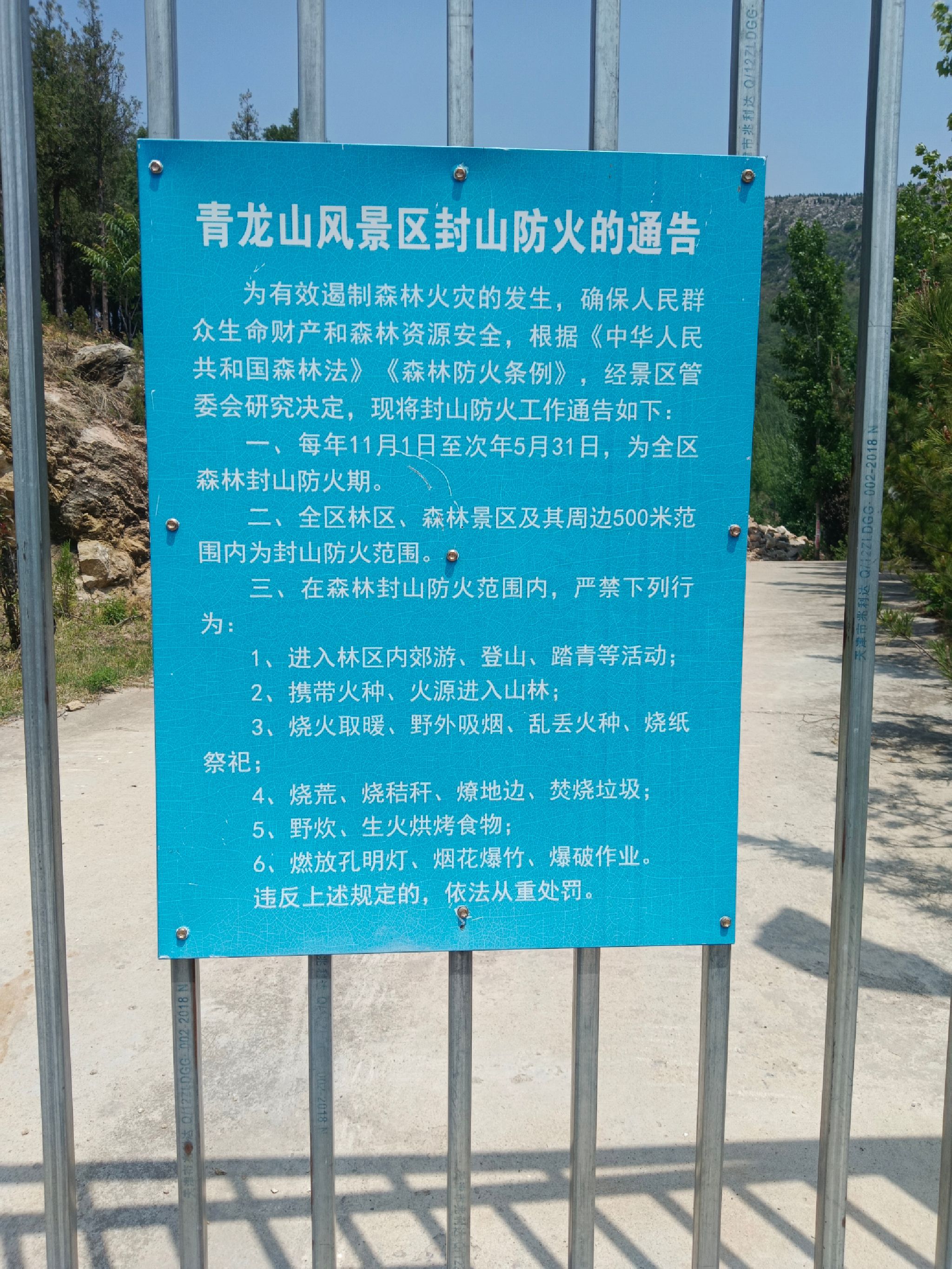 泗水县青龙山森林公园旅行图片 1