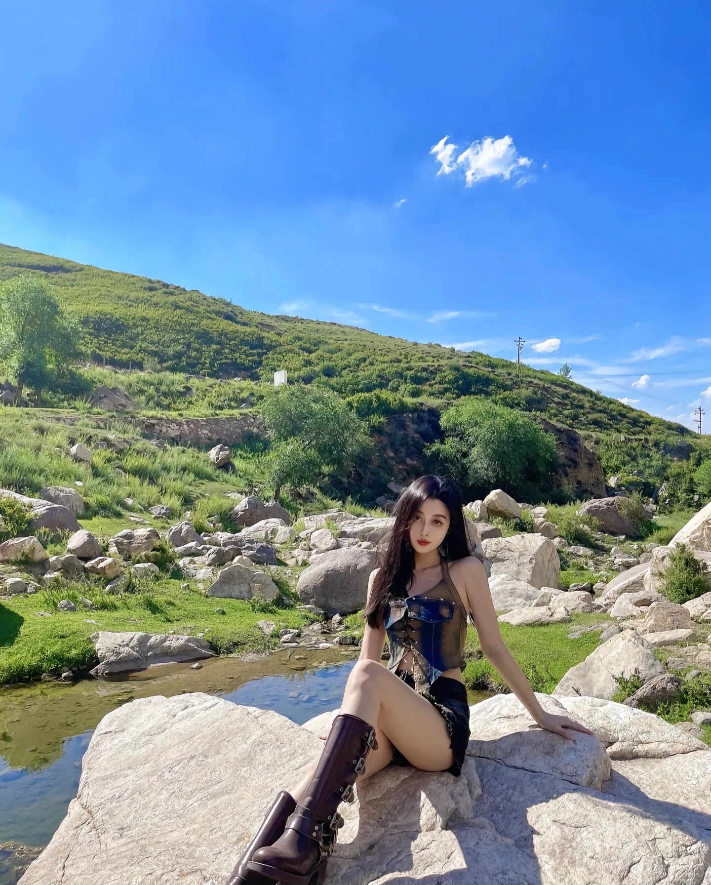 海坨山溪流峡谷旅行图片 2