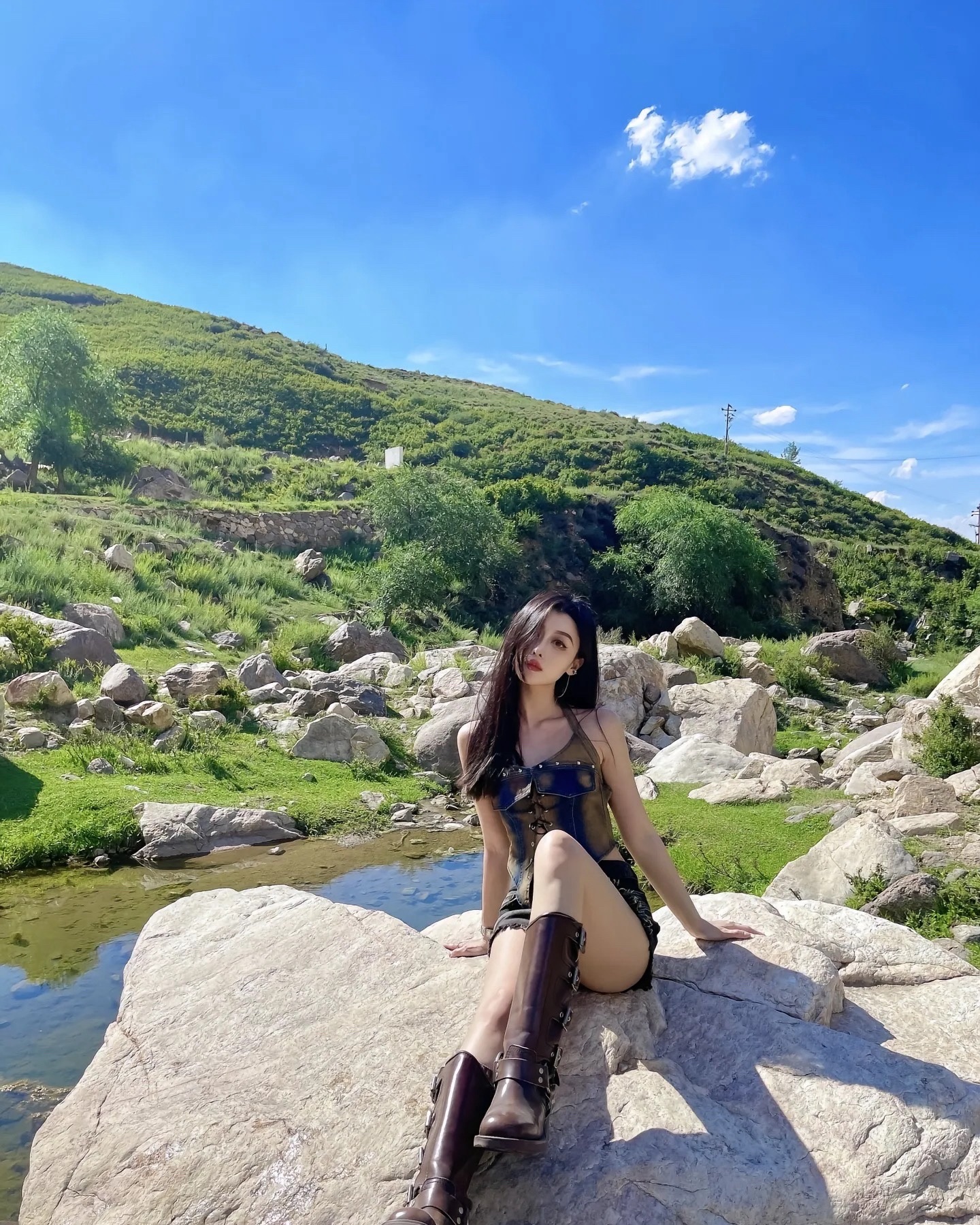 海坨山溪流峡谷旅行图片 1