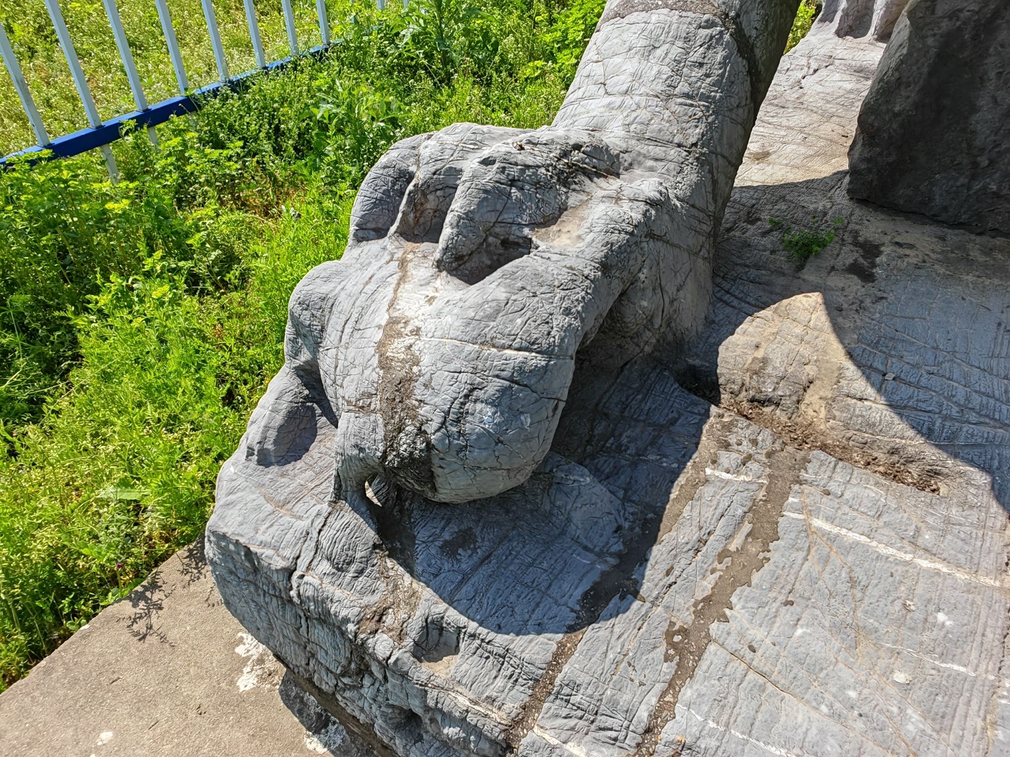 齐宣帝萧承之永安陵石刻旅行图片 1