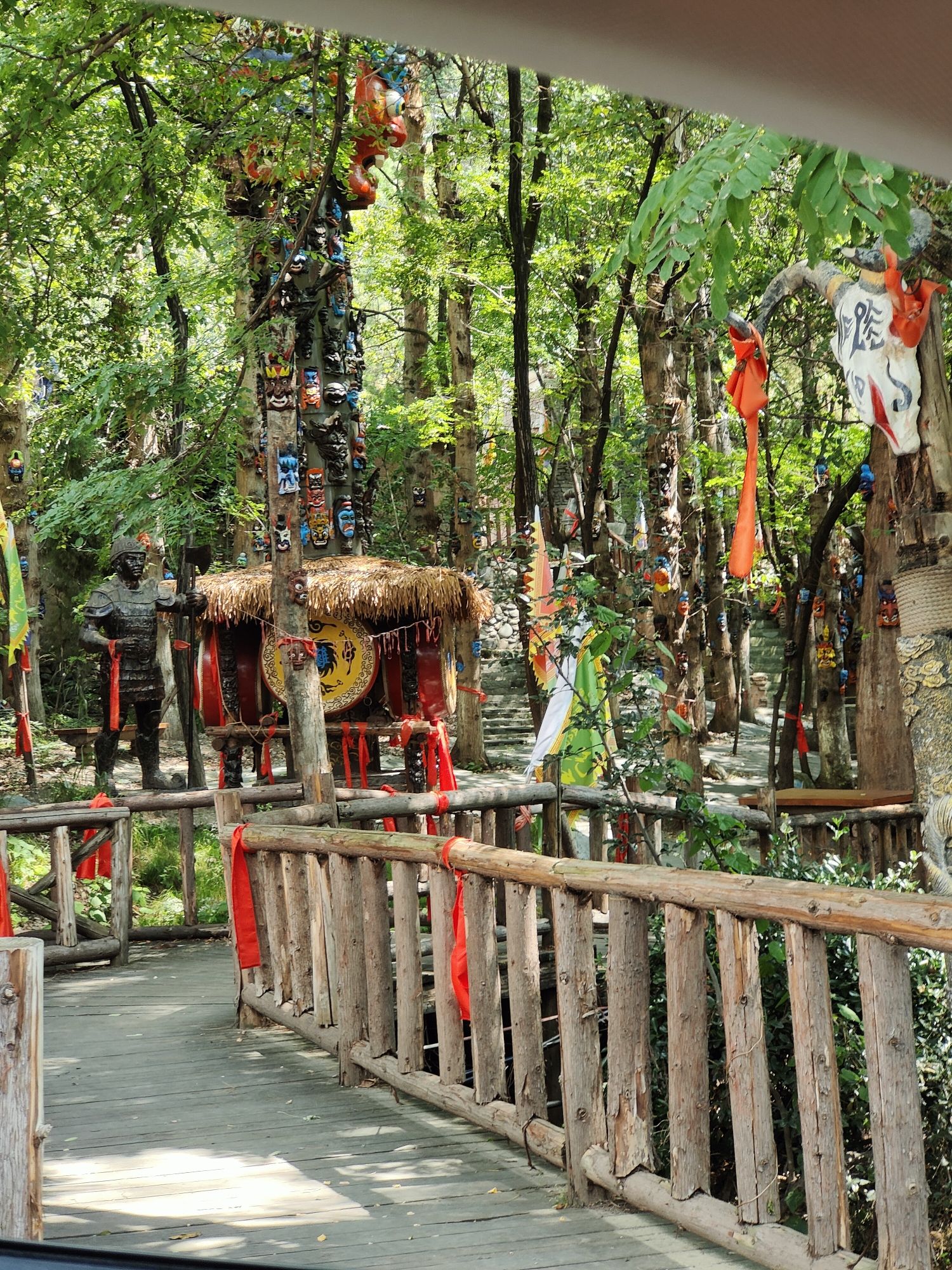 傩文化广场旅行图片