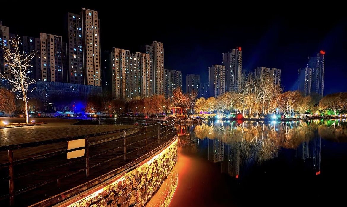 冠县清泉河人工湿地旅行图片 2