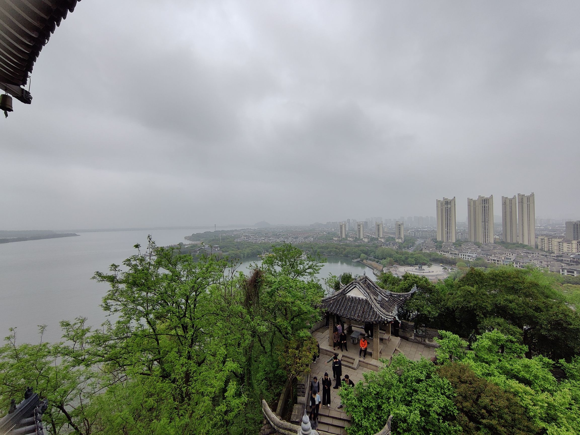 北固山风景区-凉亭