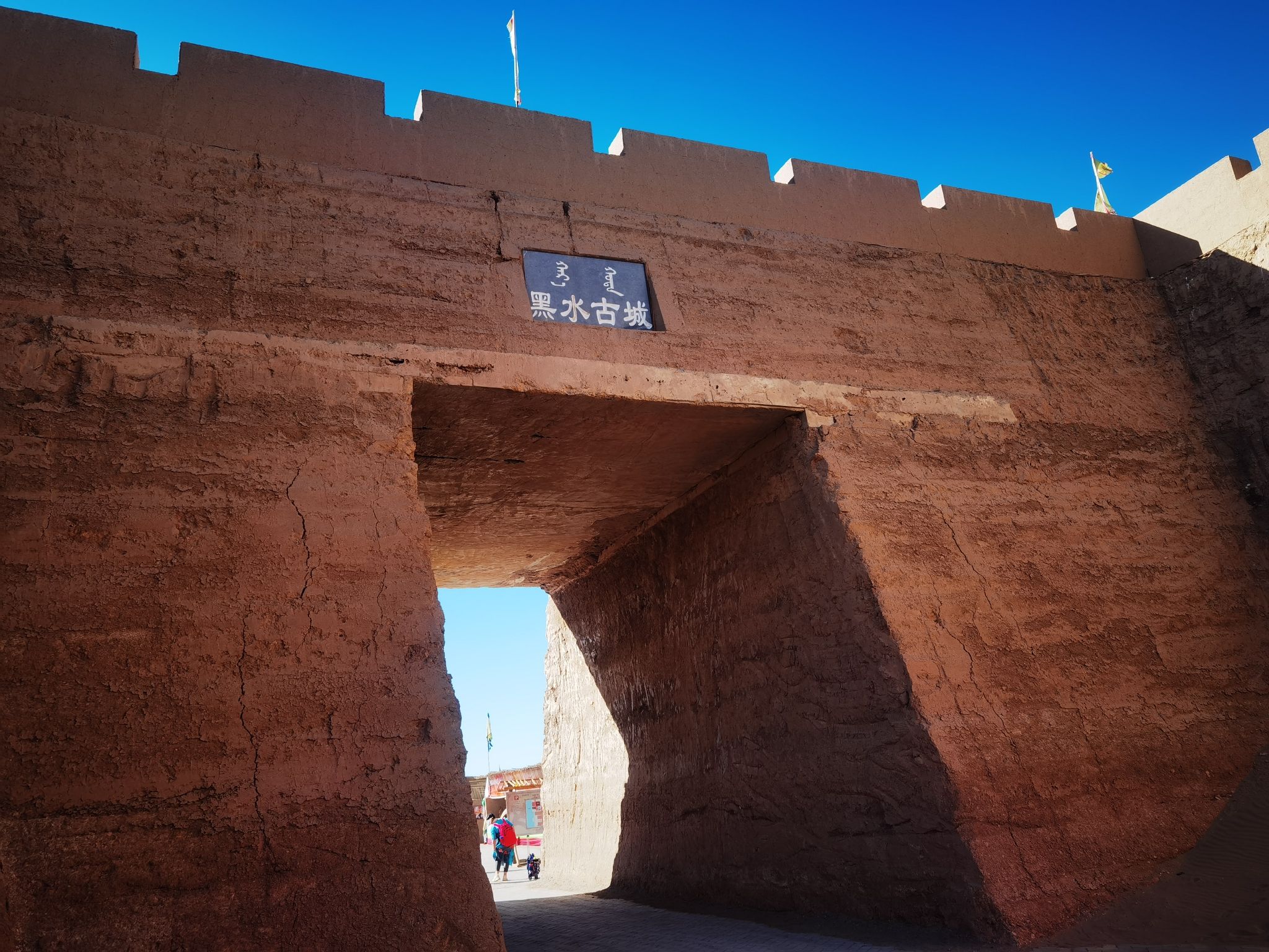 黑城弱水胡杨风景区旅行图片 1