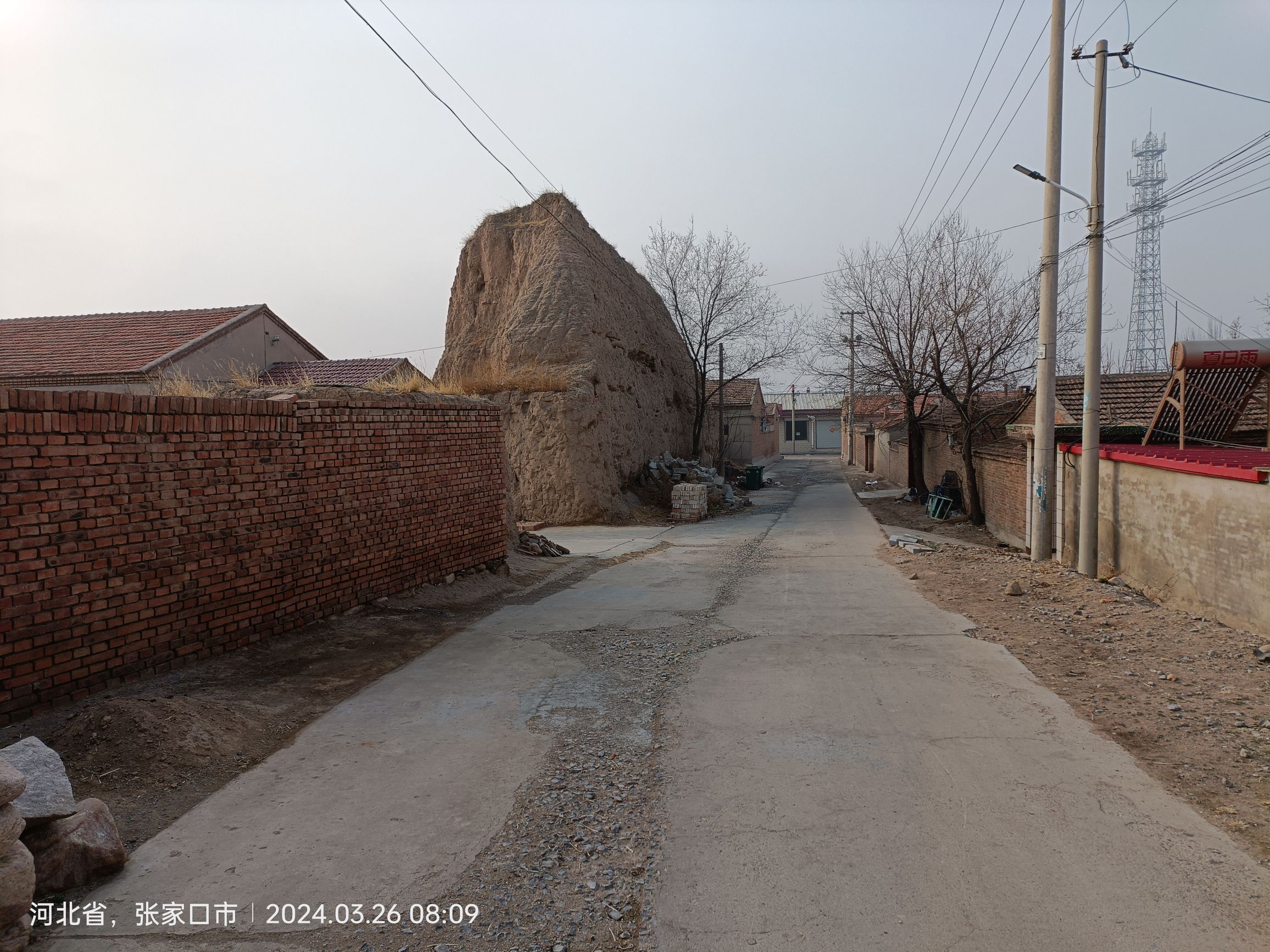 土木堡古城北城西墙遗址旅行图片 2