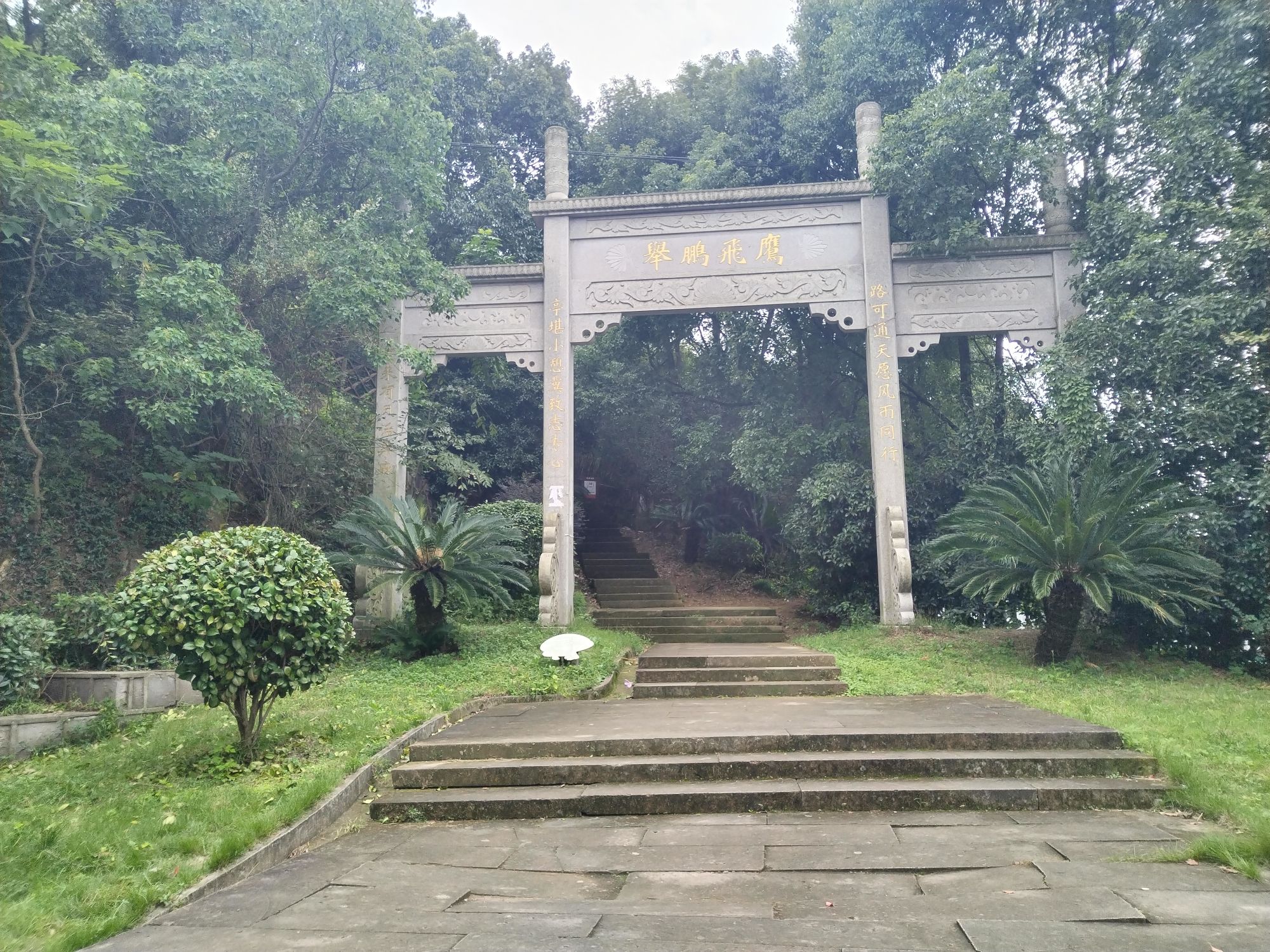 老鹰山游步道旅行图片 1