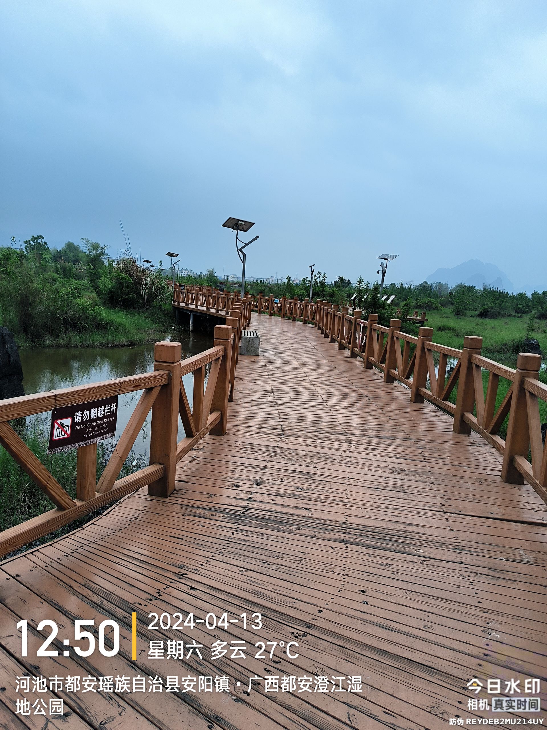 广西都安澄江湿地公园旅行图片 3