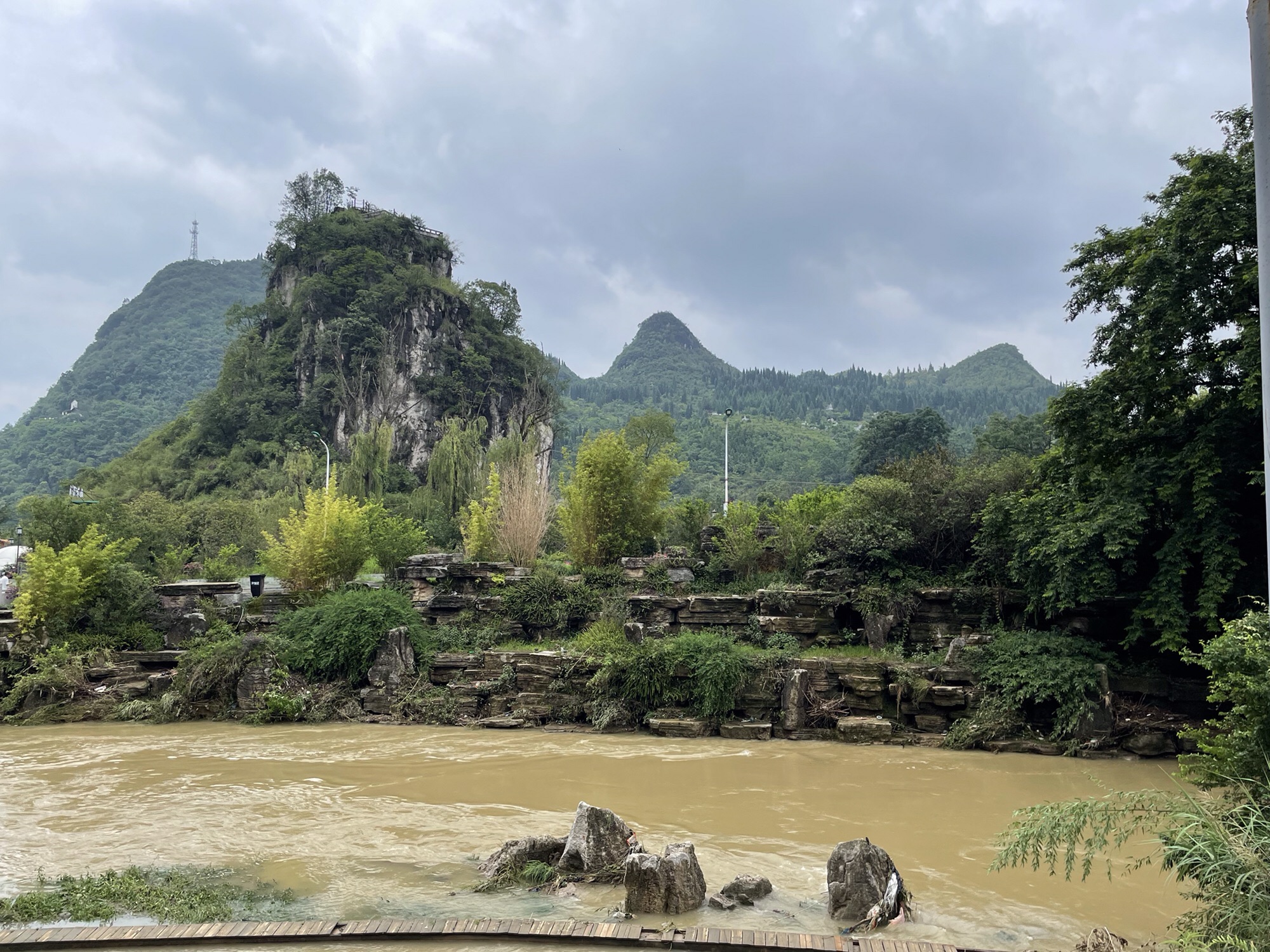岩脚古镇火焰山文化公园旅行图片 2