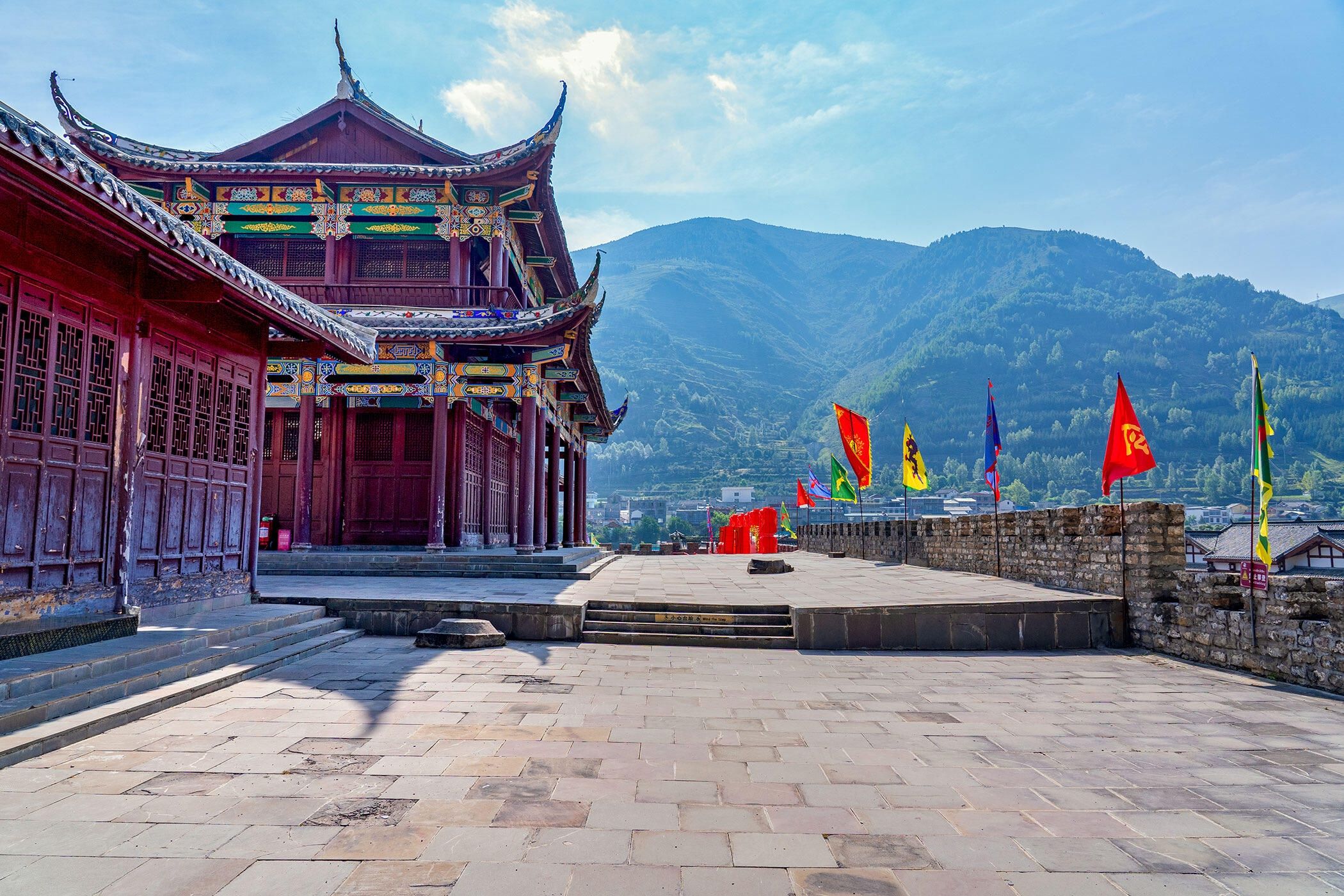 松潘古城墙景区